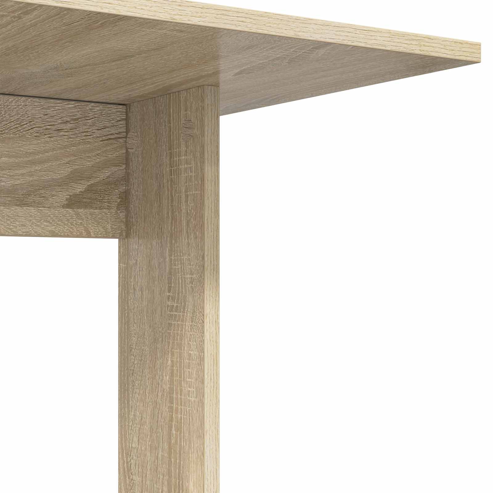 Bijzettafel Sonoma Eiken 45 x 40 x 62,5 cm Bewerkt hout is nu te koop bij PeponiXL, paradijselijk wonen!