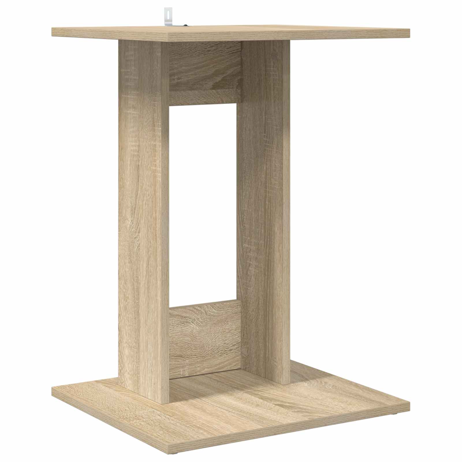 Bijzettafel Sonoma Eiken 45 x 40 x 62,5 cm Bewerkt hout is nu te koop bij PeponiXL, paradijselijk wonen!
