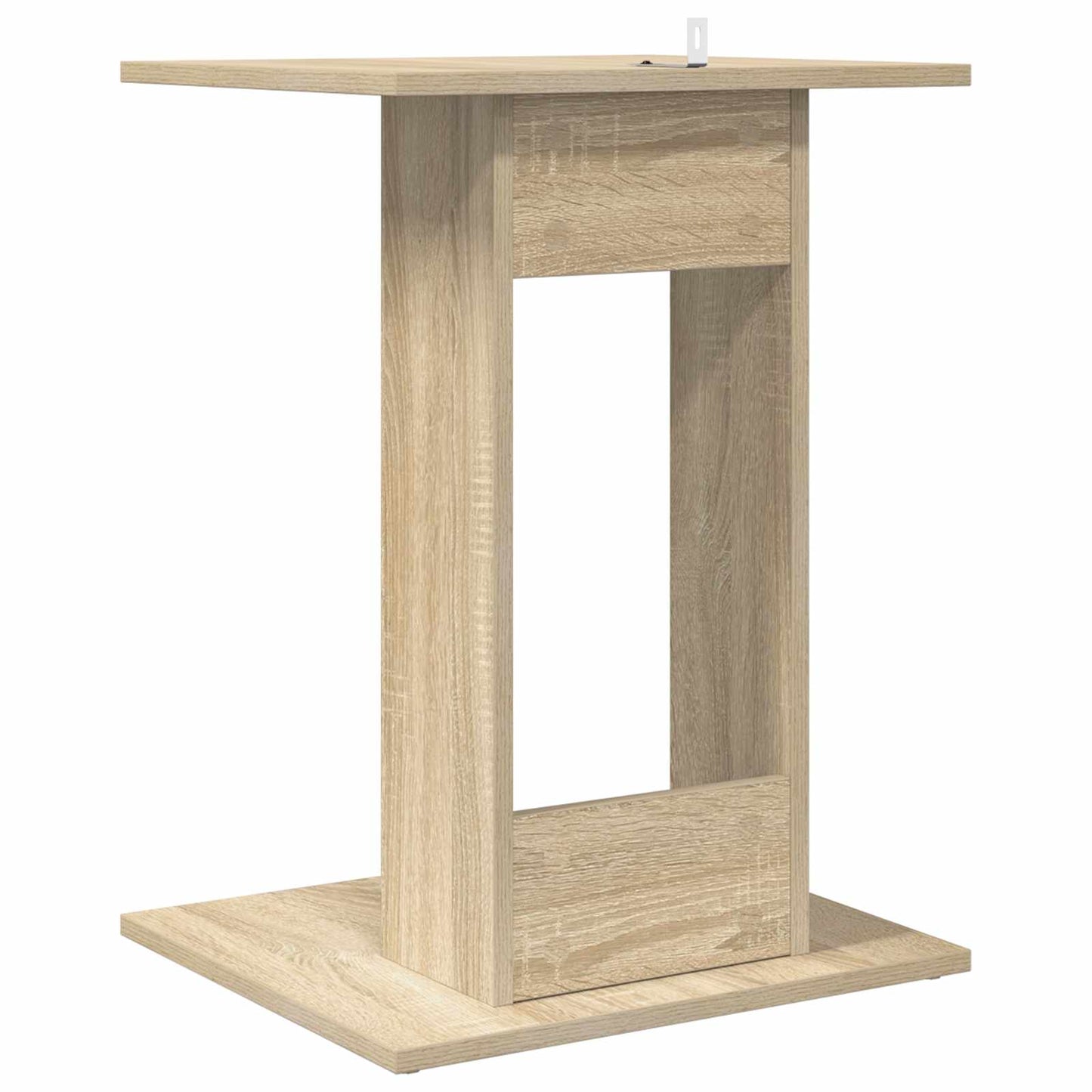Bijzettafel Sonoma Eiken 45 x 40 x 62,5 cm Bewerkt hout is nu te koop bij PeponiXL, paradijselijk wonen!