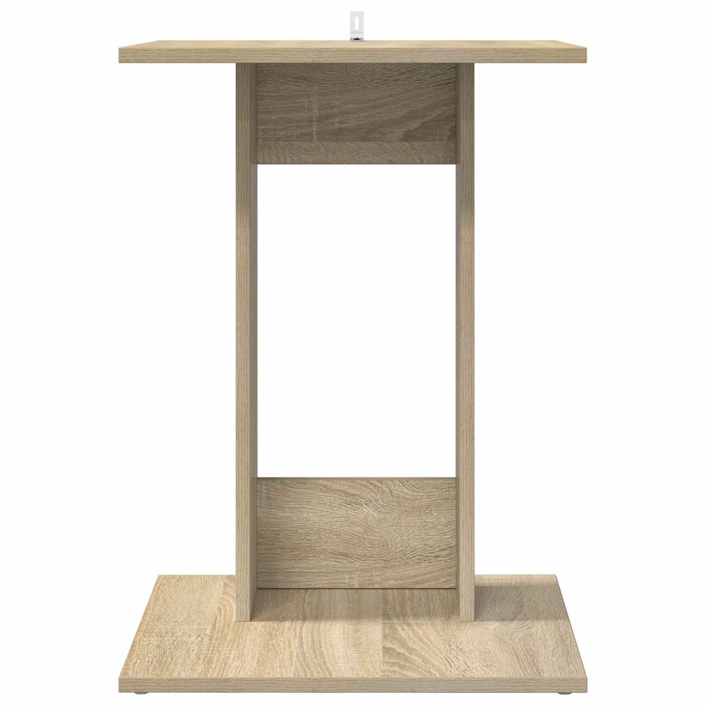 Bijzettafel Sonoma Eiken 45 x 40 x 62,5 cm Bewerkt hout is nu te koop bij PeponiXL, paradijselijk wonen!