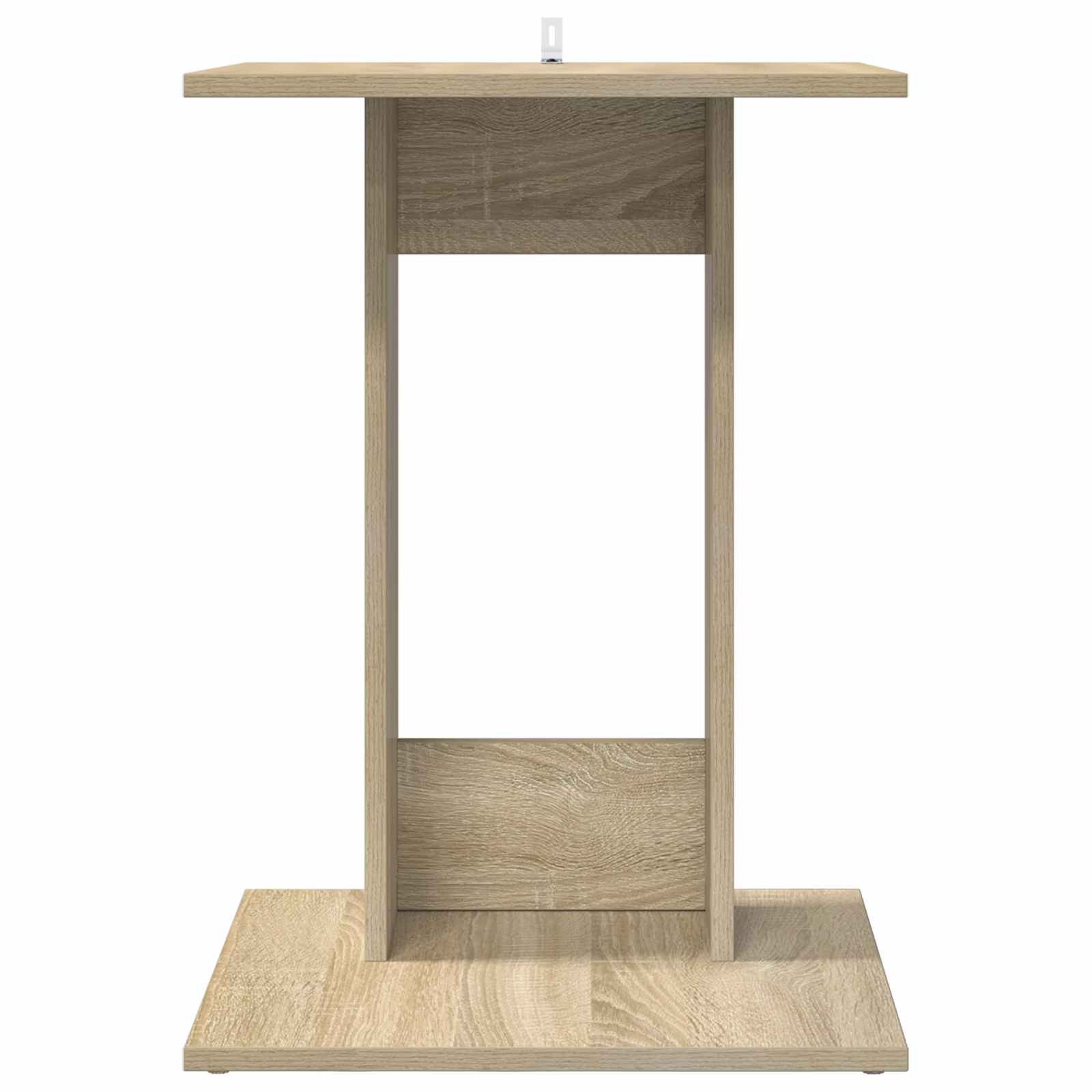 Bijzettafel Sonoma Eiken 45 x 40 x 62,5 cm Bewerkt hout is nu te koop bij PeponiXL, paradijselijk wonen!