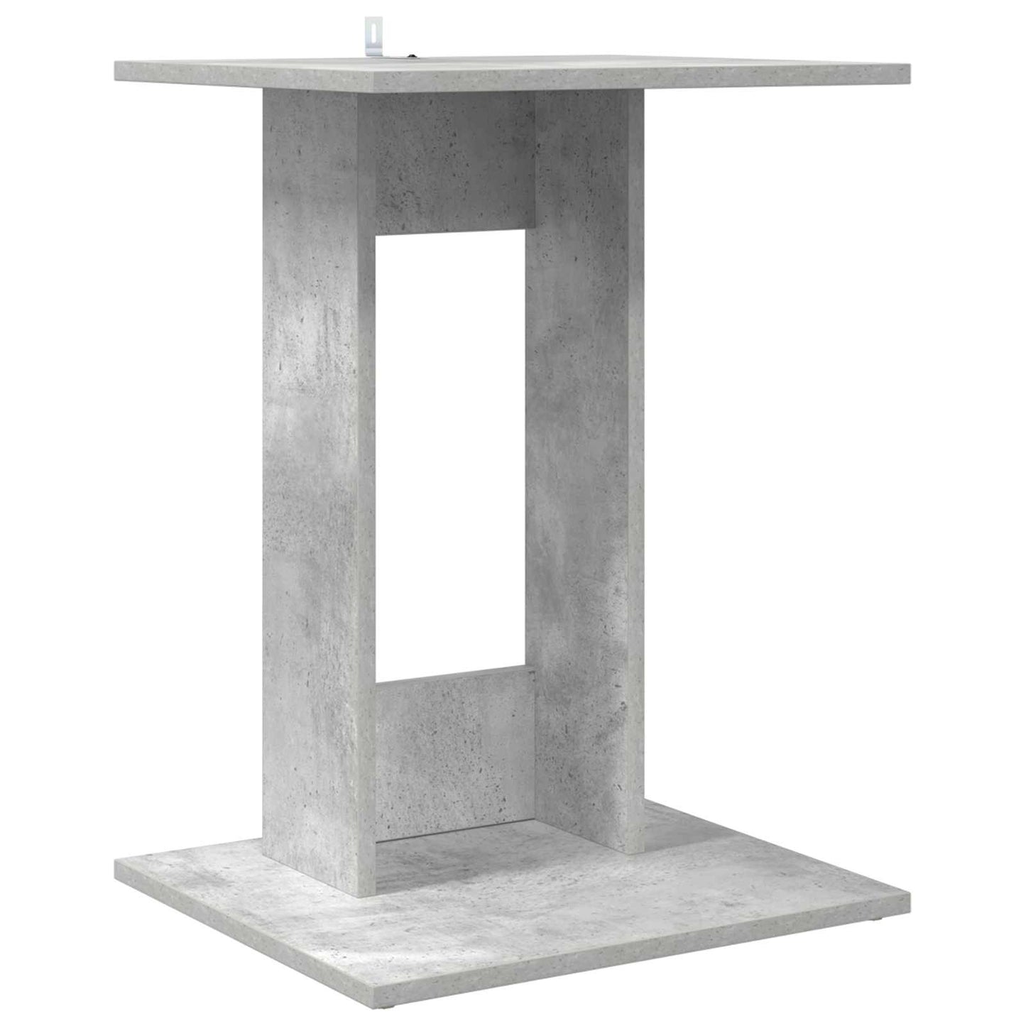Bijzettafel Beton Grijs 45 x 40 x 62,5 cm Bewerkt hout is nu te koop bij PeponiXL, paradijselijk wonen!