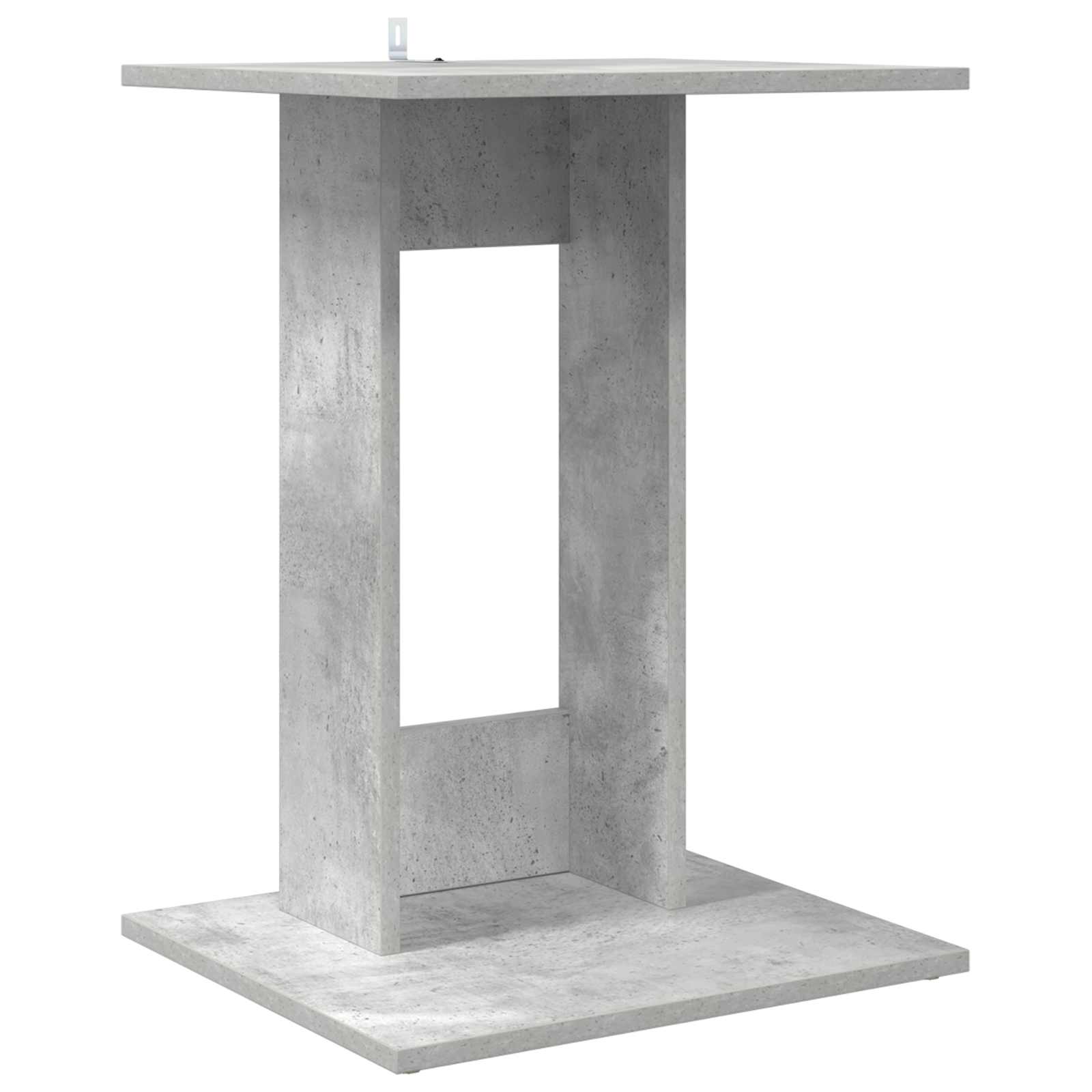 Bijzettafel Beton Grijs 45 x 40 x 62,5 cm Bewerkt hout is nu te koop bij PeponiXL, paradijselijk wonen!