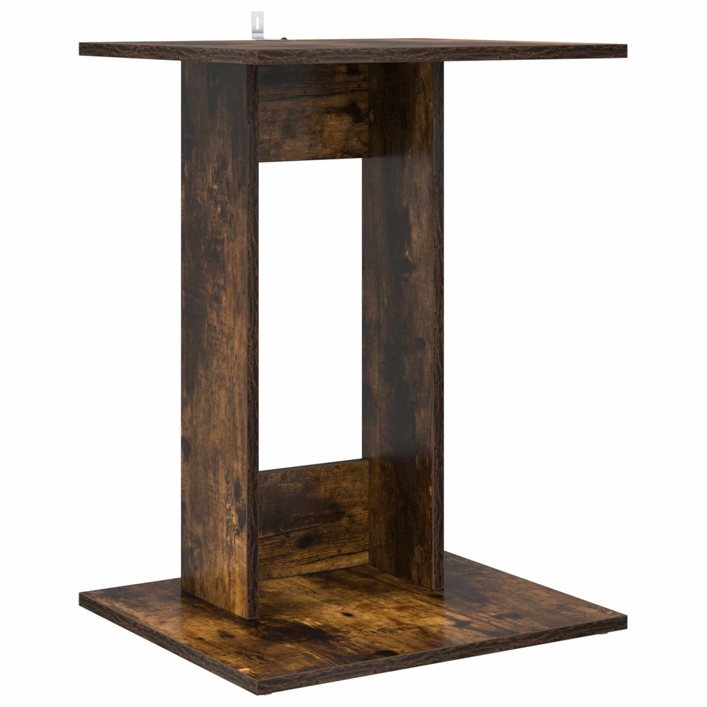 Bijzettafel Gerookt eiken 45 x 40 x 62,5 cm Bewerkt hout is nu te koop bij PeponiXL, paradijselijk wonen!
