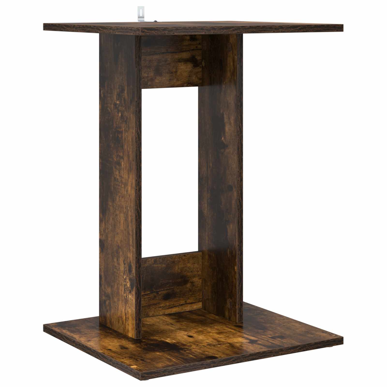 Bijzettafel Gerookt eiken 45 x 40 x 62,5 cm Bewerkt hout is nu te koop bij PeponiXL, paradijselijk wonen!