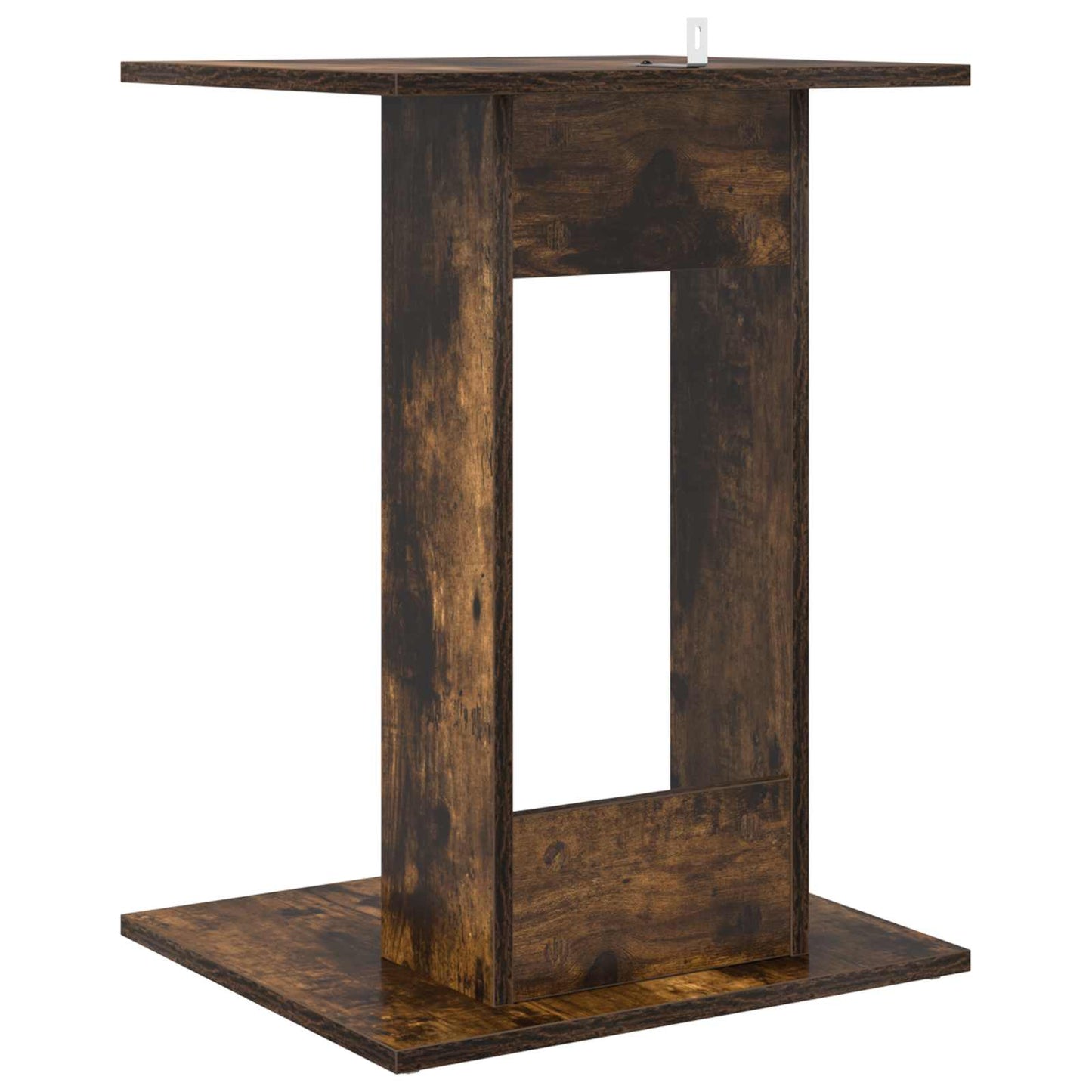 Bijzettafel Gerookt eiken 45 x 40 x 62,5 cm Bewerkt hout is nu te koop bij PeponiXL, paradijselijk wonen!