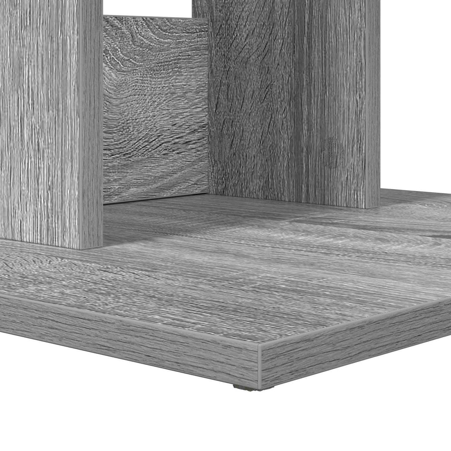 Bijzettafel Grijs Sonoma 45 x 40 x 62,5 cm Bewerkt hout is nu te koop bij PeponiXL, paradijselijk wonen!