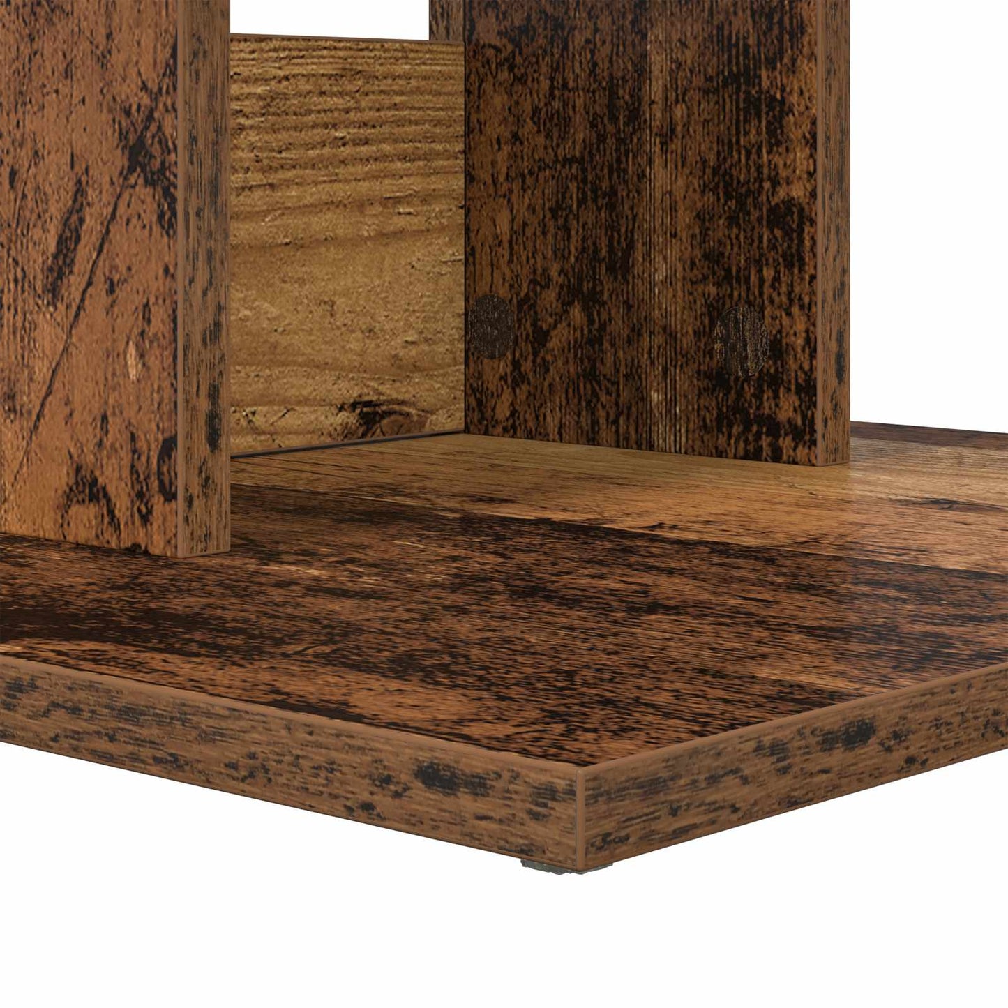 Bijzettafel Oudhout 45 x 40 x 62,5 cm Bewerkt hout is nu te koop bij PeponiXL, paradijselijk wonen!