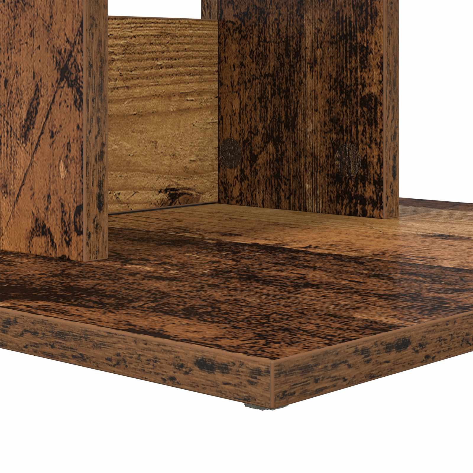 Bijzettafel Oudhout 45 x 40 x 62,5 cm Bewerkt hout is nu te koop bij PeponiXL, paradijselijk wonen!