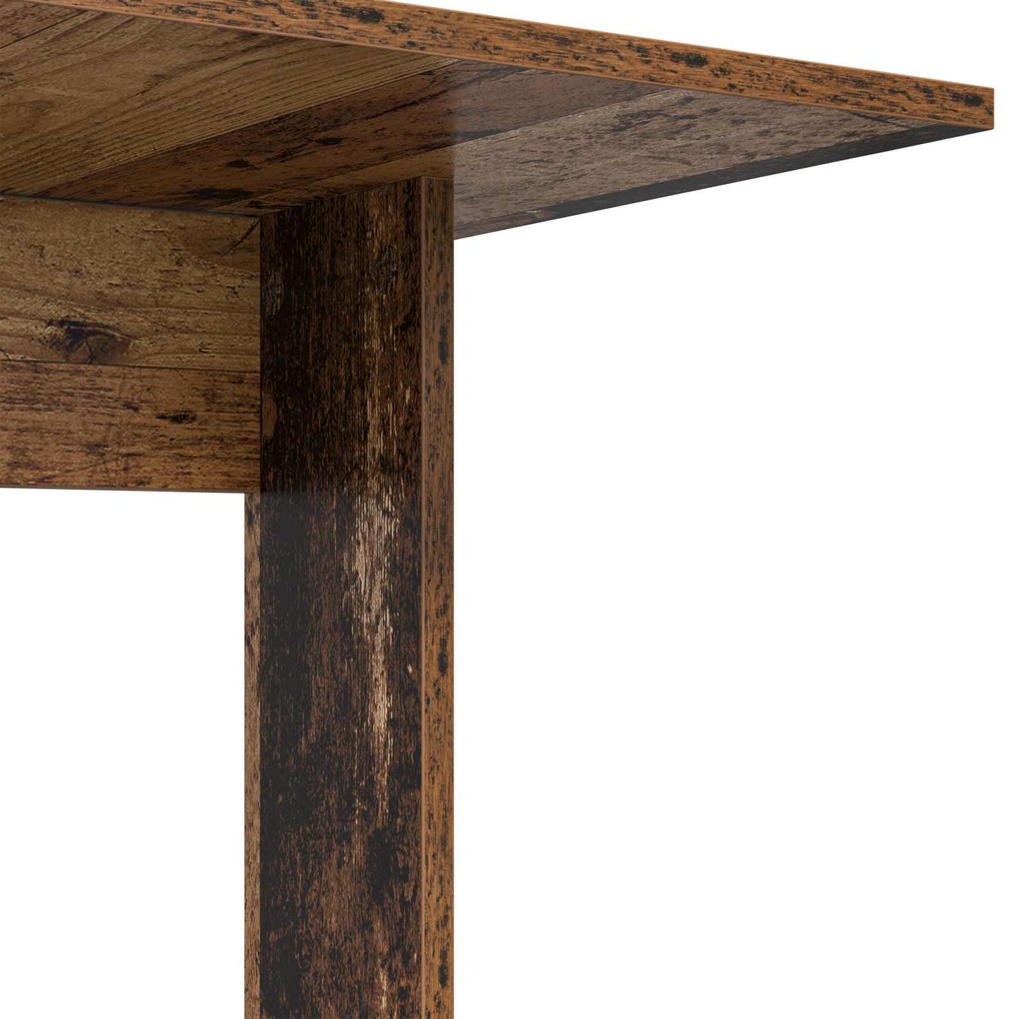 Bijzettafel Oudhout 45 x 40 x 62,5 cm Bewerkt hout is nu te koop bij PeponiXL, paradijselijk wonen!