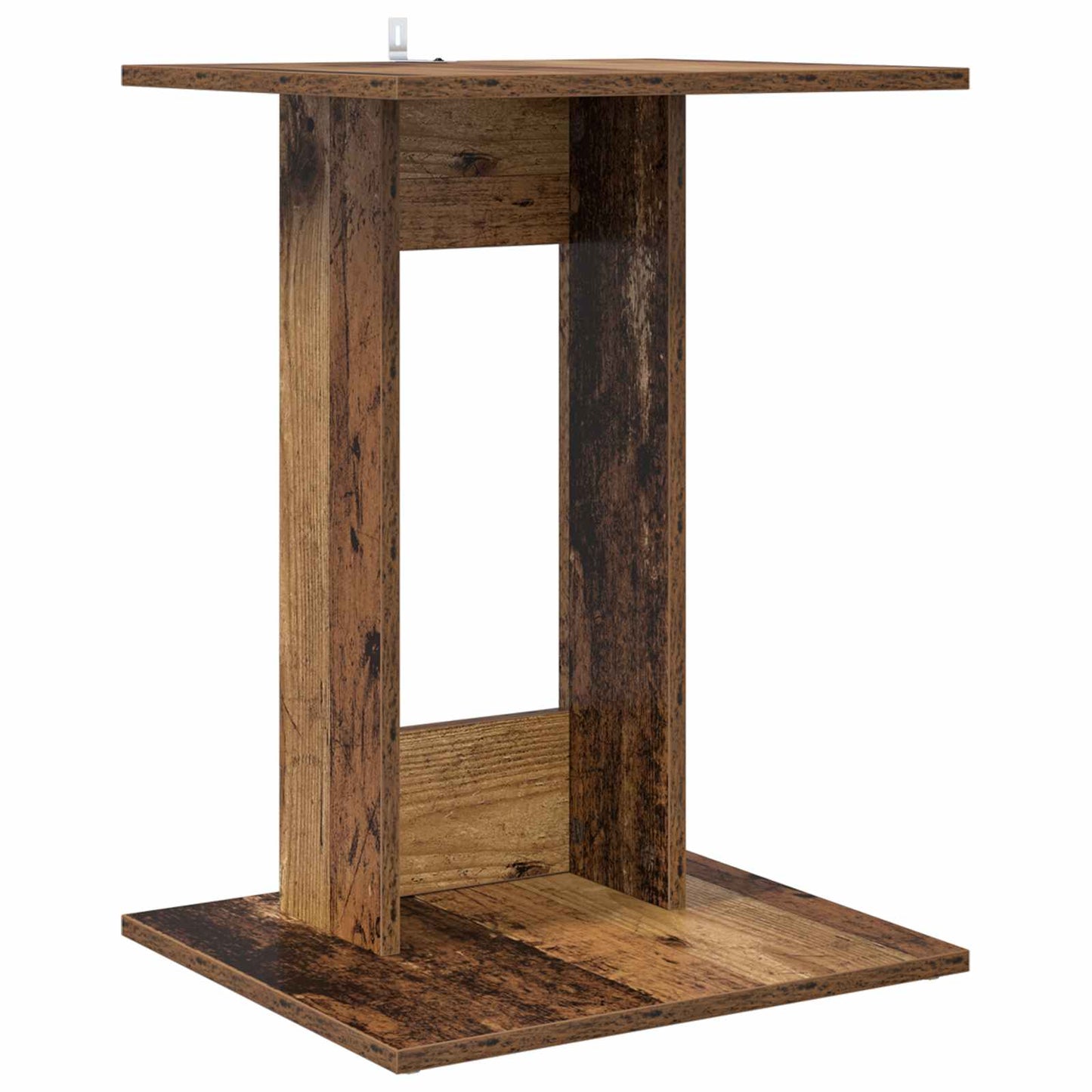 Bijzettafel Oudhout 45 x 40 x 62,5 cm Bewerkt hout is nu te koop bij PeponiXL, paradijselijk wonen!