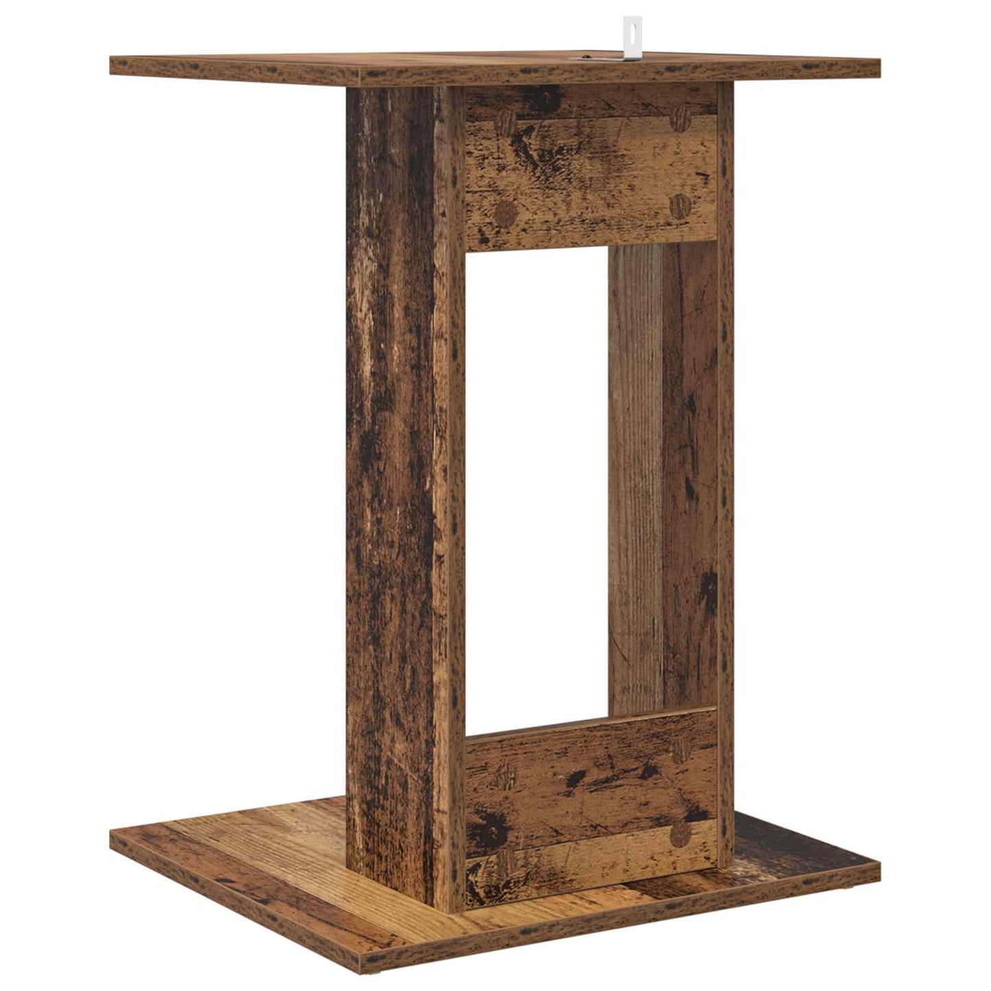 Bijzettafel Oudhout 45 x 40 x 62,5 cm Bewerkt hout is nu te koop bij PeponiXL, paradijselijk wonen!