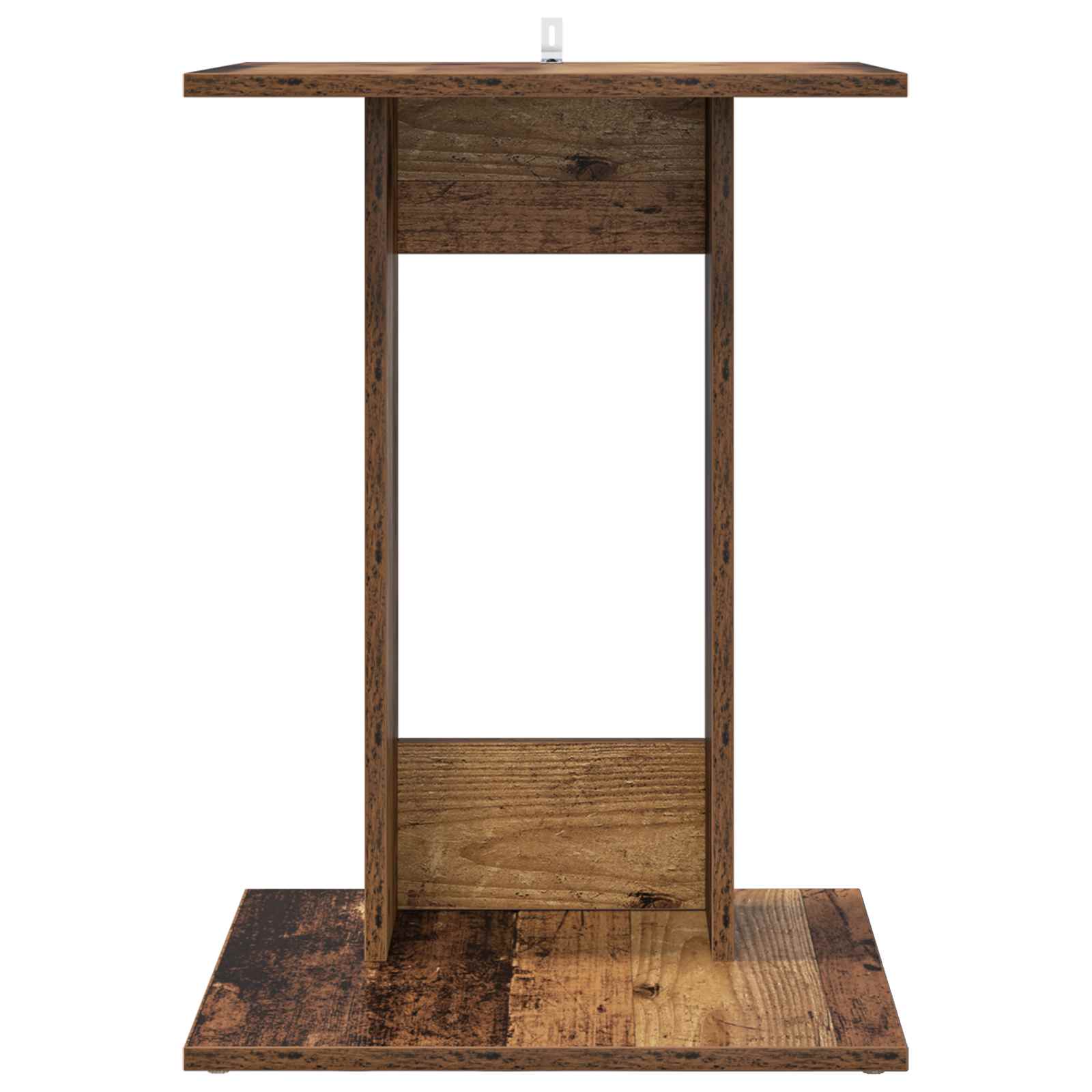 Bijzettafel Oudhout 45 x 40 x 62,5 cm Bewerkt hout is nu te koop bij PeponiXL, paradijselijk wonen!