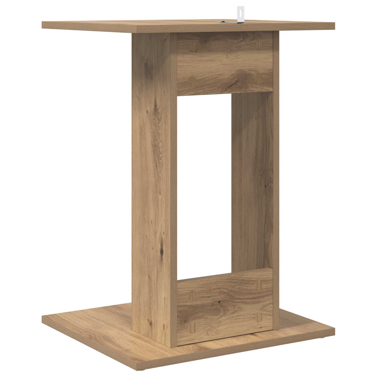 Bijzettafel Artisan Eiken 45 x 40 x 62,5 cm Bewerkt hout is nu te koop bij PeponiXL, paradijselijk wonen!