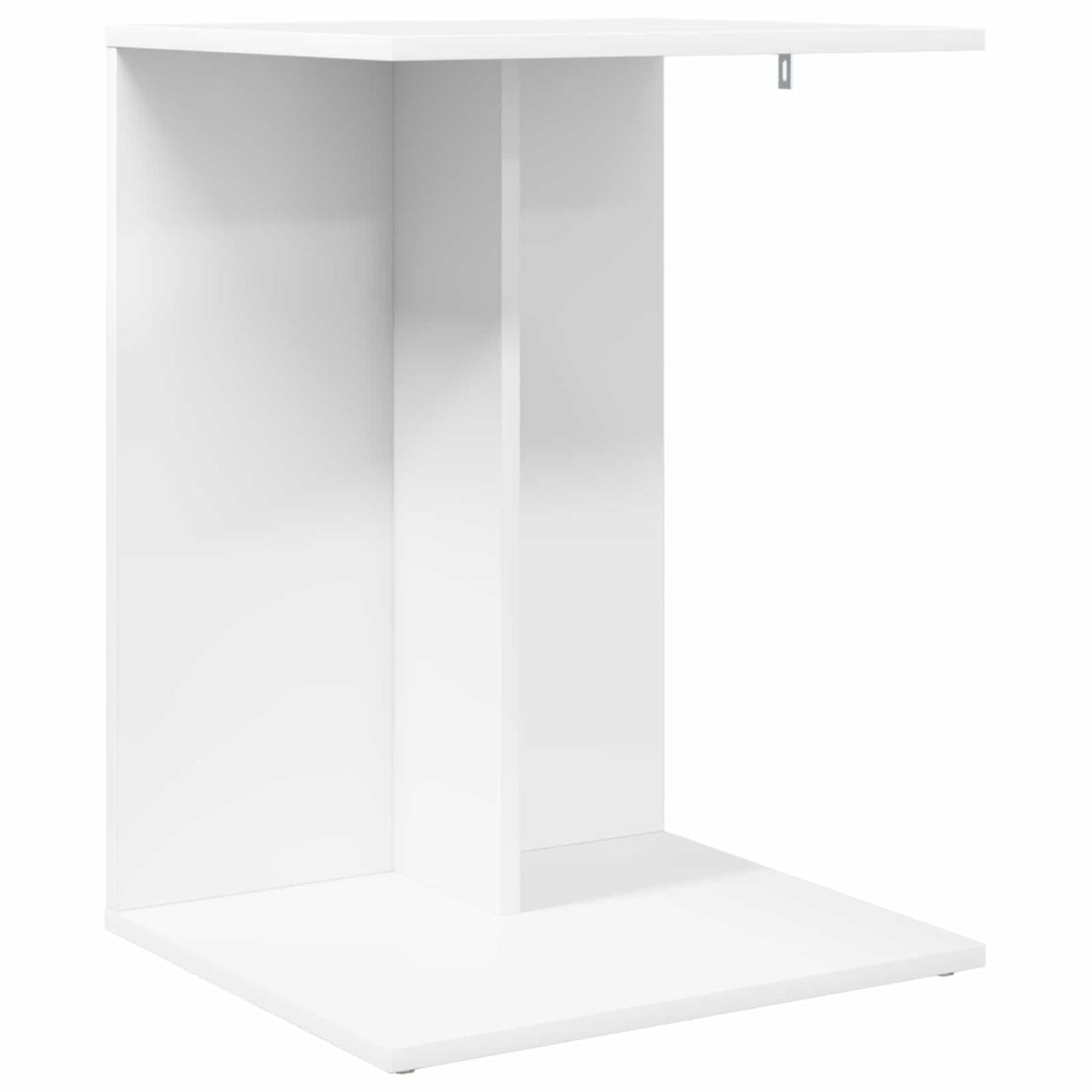 Bijzettafel Wit 45 x 40 x 62,5 cm Bewerkt hout is nu te koop bij PeponiXL, paradijselijk wonen!