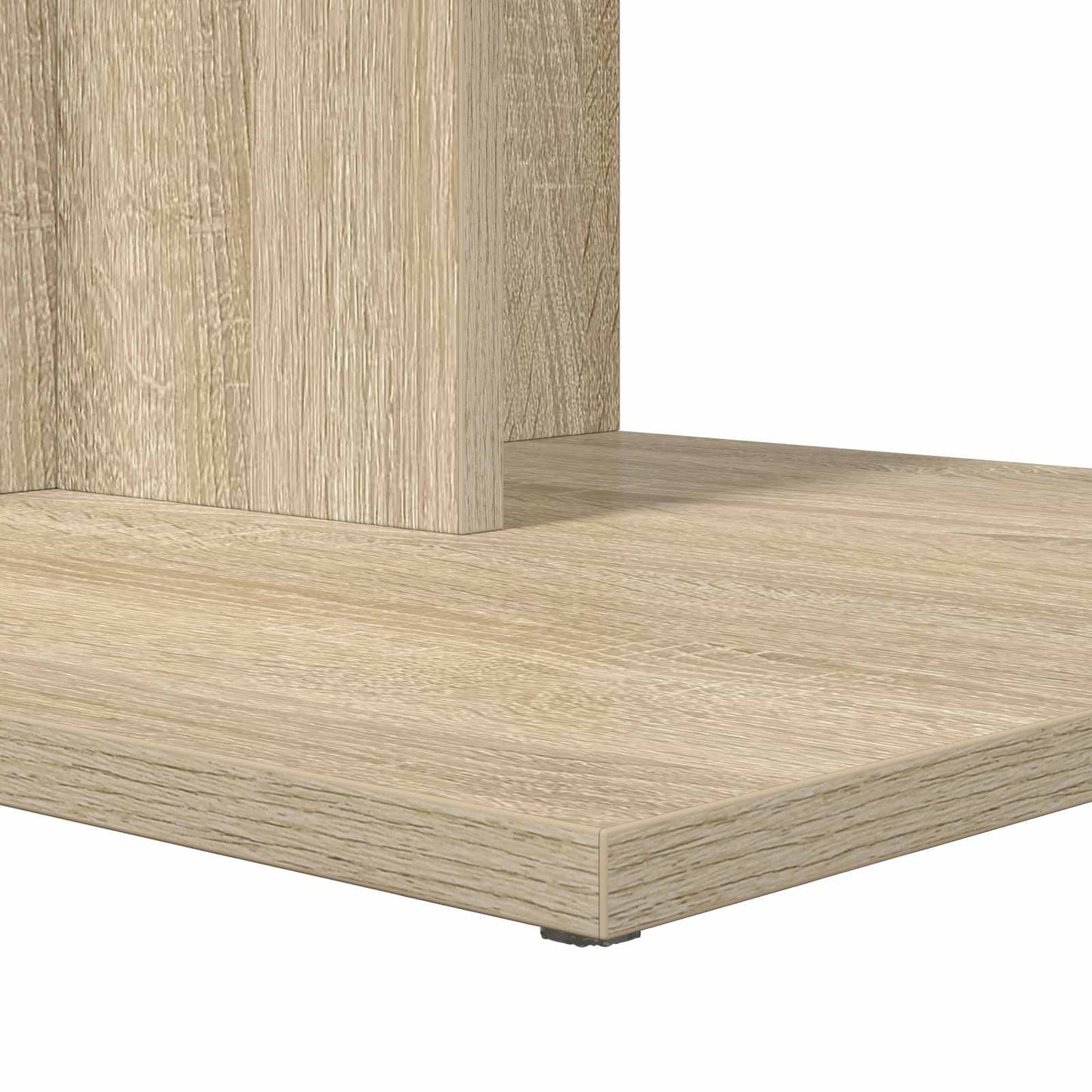 Bijzettafel Sonoma Eiken 45 x 40 x 62,5 cm Bewerkt hout is nu te koop bij PeponiXL, paradijselijk wonen!