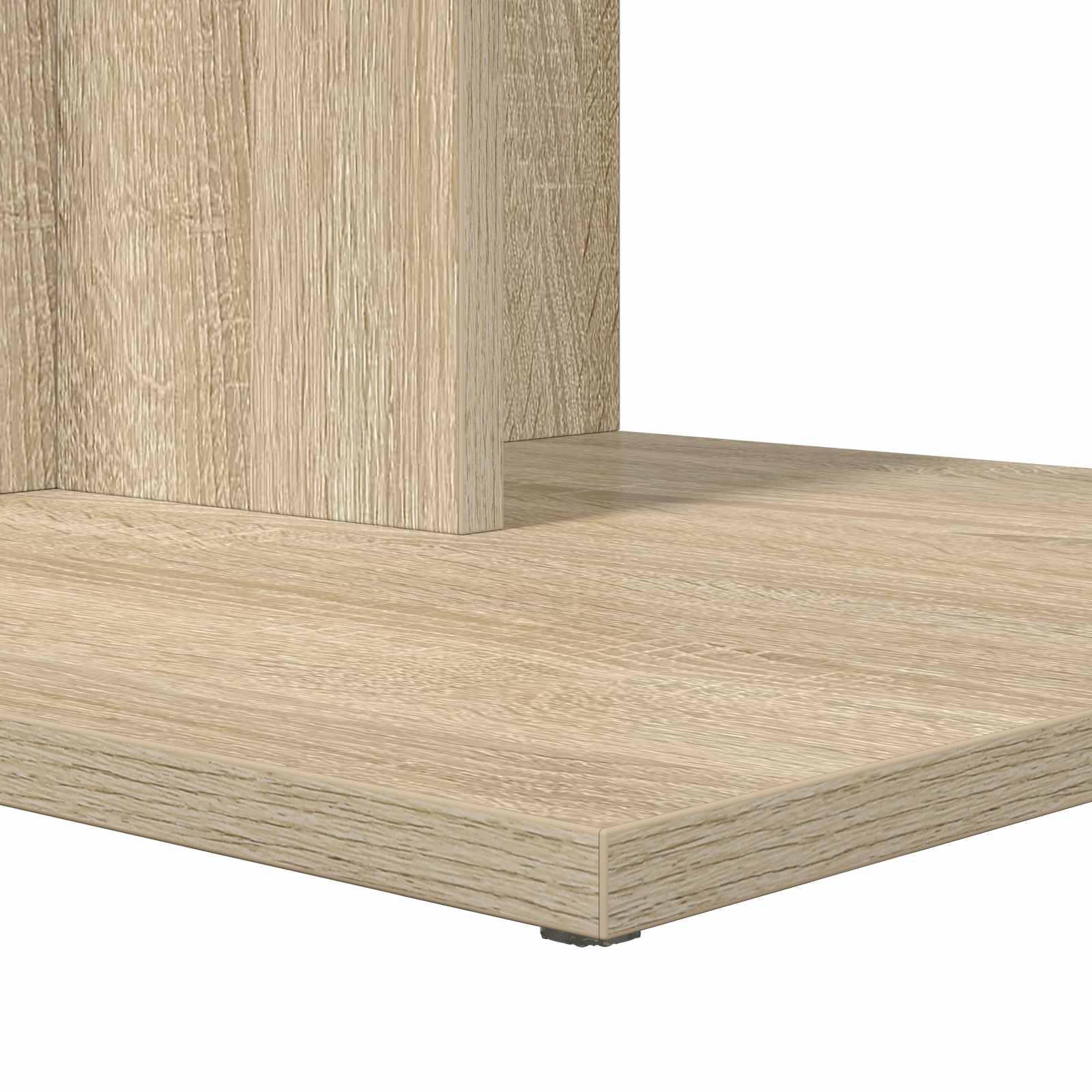Bijzettafel Sonoma Eiken 45 x 40 x 62,5 cm Bewerkt hout is nu te koop bij PeponiXL, paradijselijk wonen!
