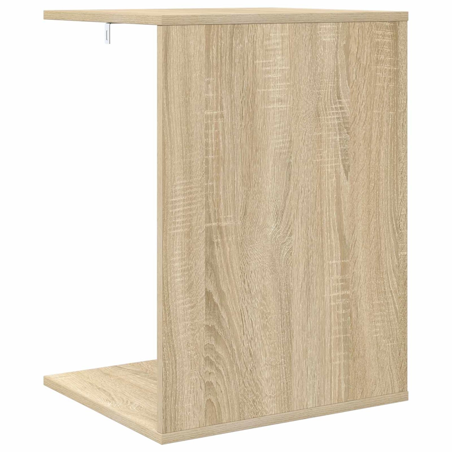 Bijzettafel Sonoma Eiken 45 x 40 x 62,5 cm Bewerkt hout is nu te koop bij PeponiXL, paradijselijk wonen!