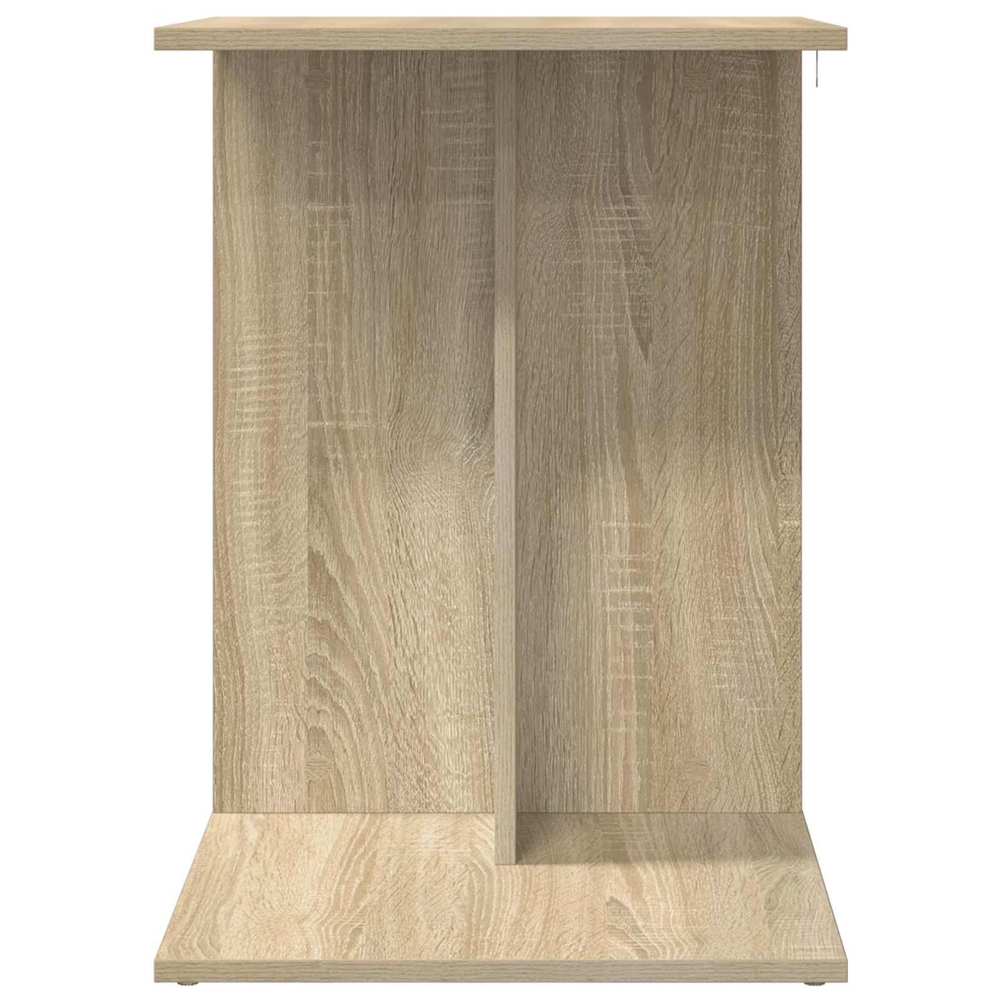 Bijzettafel Sonoma Eiken 45 x 40 x 62,5 cm Bewerkt hout is nu te koop bij PeponiXL, paradijselijk wonen!