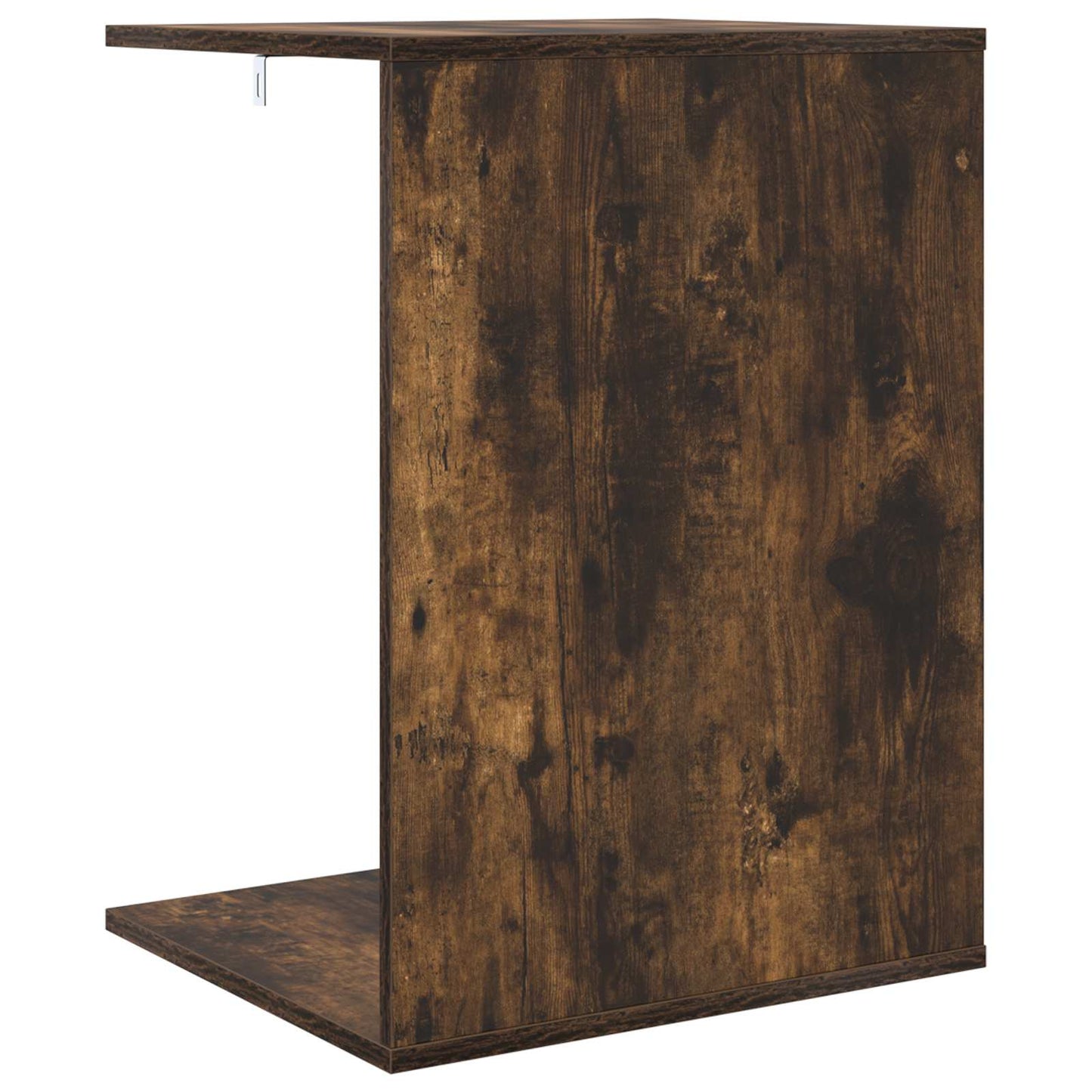 Bijzettafel Gerookt eiken 45 x 40 x 62,5 cm Bewerkt hout is nu te koop bij PeponiXL, paradijselijk wonen!