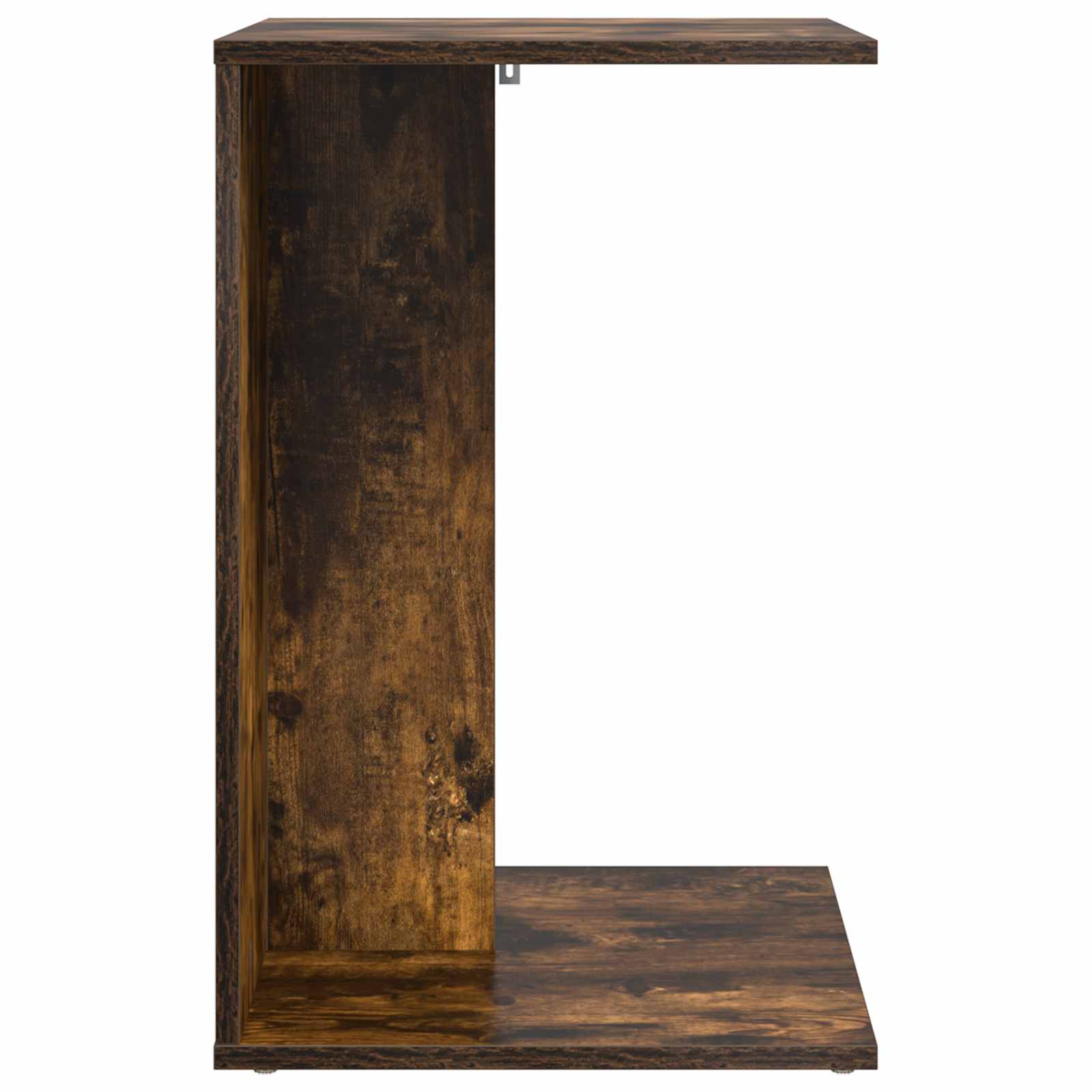 Bijzettafel Gerookt eiken 45 x 40 x 62,5 cm Bewerkt hout is nu te koop bij PeponiXL, paradijselijk wonen!