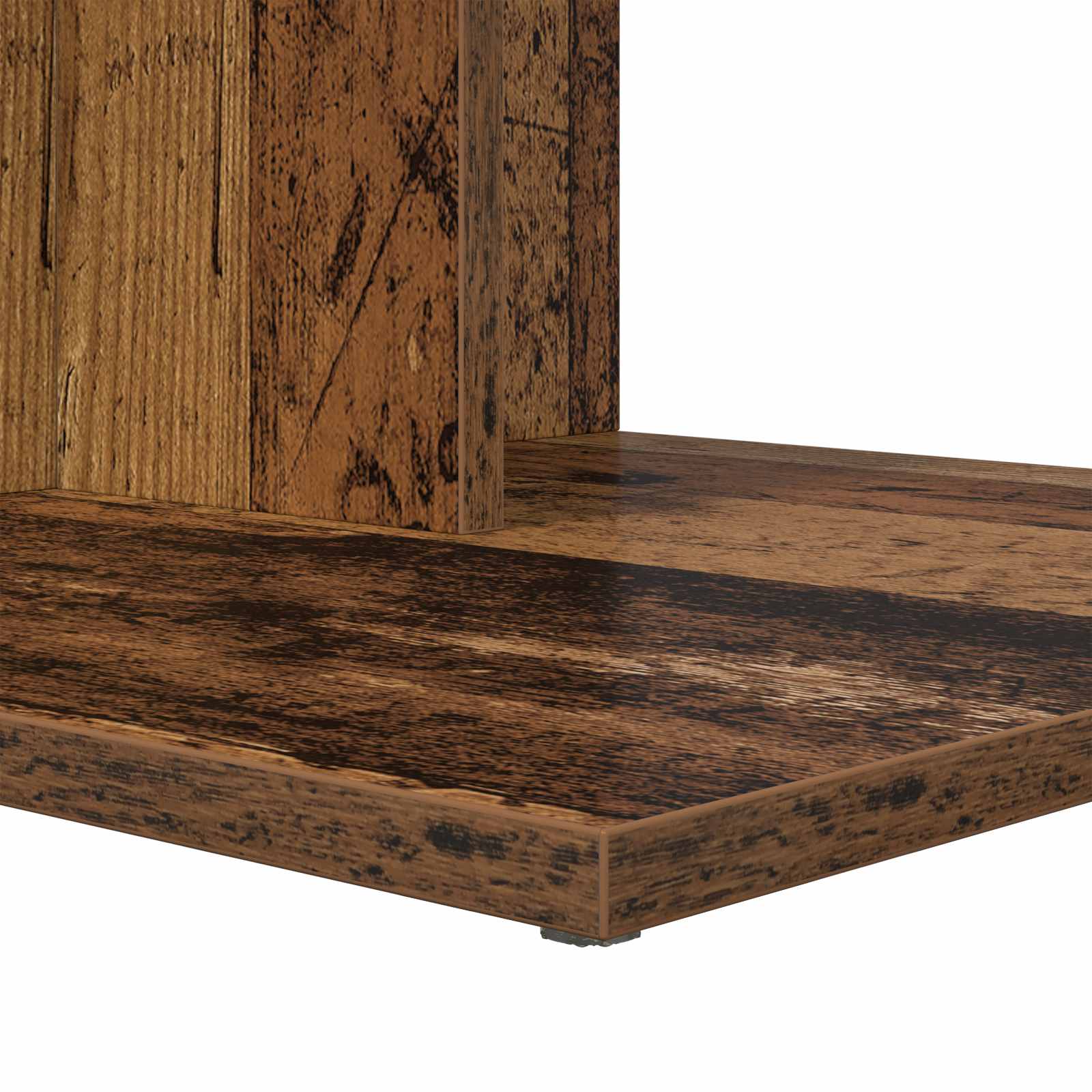 Bijzettafel Oudhout 45 x 40 x 62,5 cm Bewerkt hout is nu te koop bij PeponiXL, paradijselijk wonen!