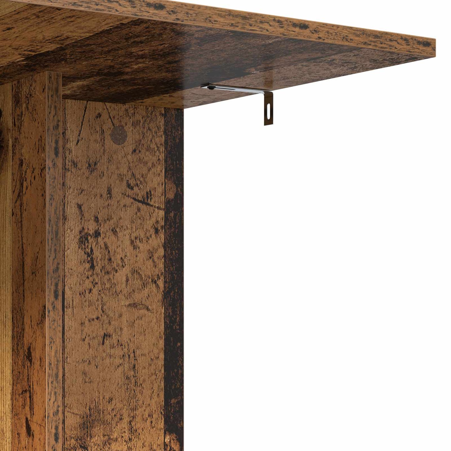 Bijzettafel Oudhout 45 x 40 x 62,5 cm Bewerkt hout is nu te koop bij PeponiXL, paradijselijk wonen!