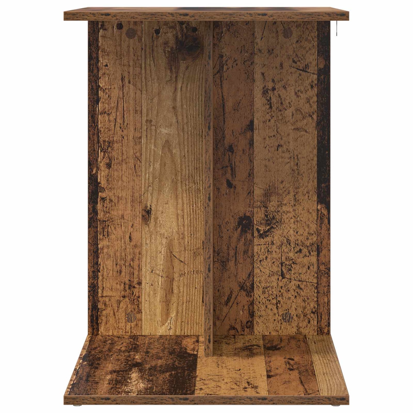 Bijzettafel Oudhout 45 x 40 x 62,5 cm Bewerkt hout is nu te koop bij PeponiXL, paradijselijk wonen!