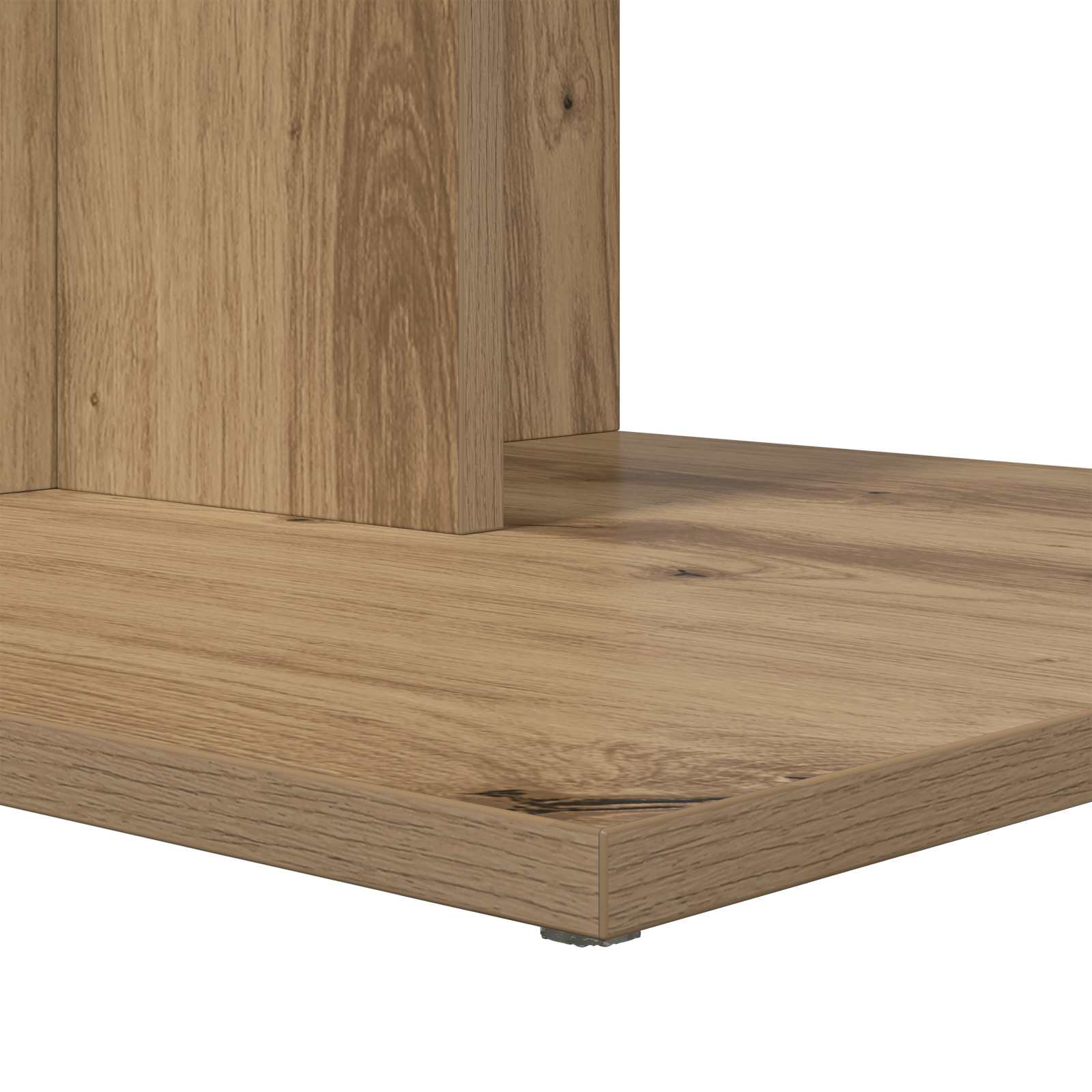 Bijzettafel Artisan Eiken 45 x 40 x 62,5 cm Bewerkt hout is nu te koop bij PeponiXL, paradijselijk wonen!