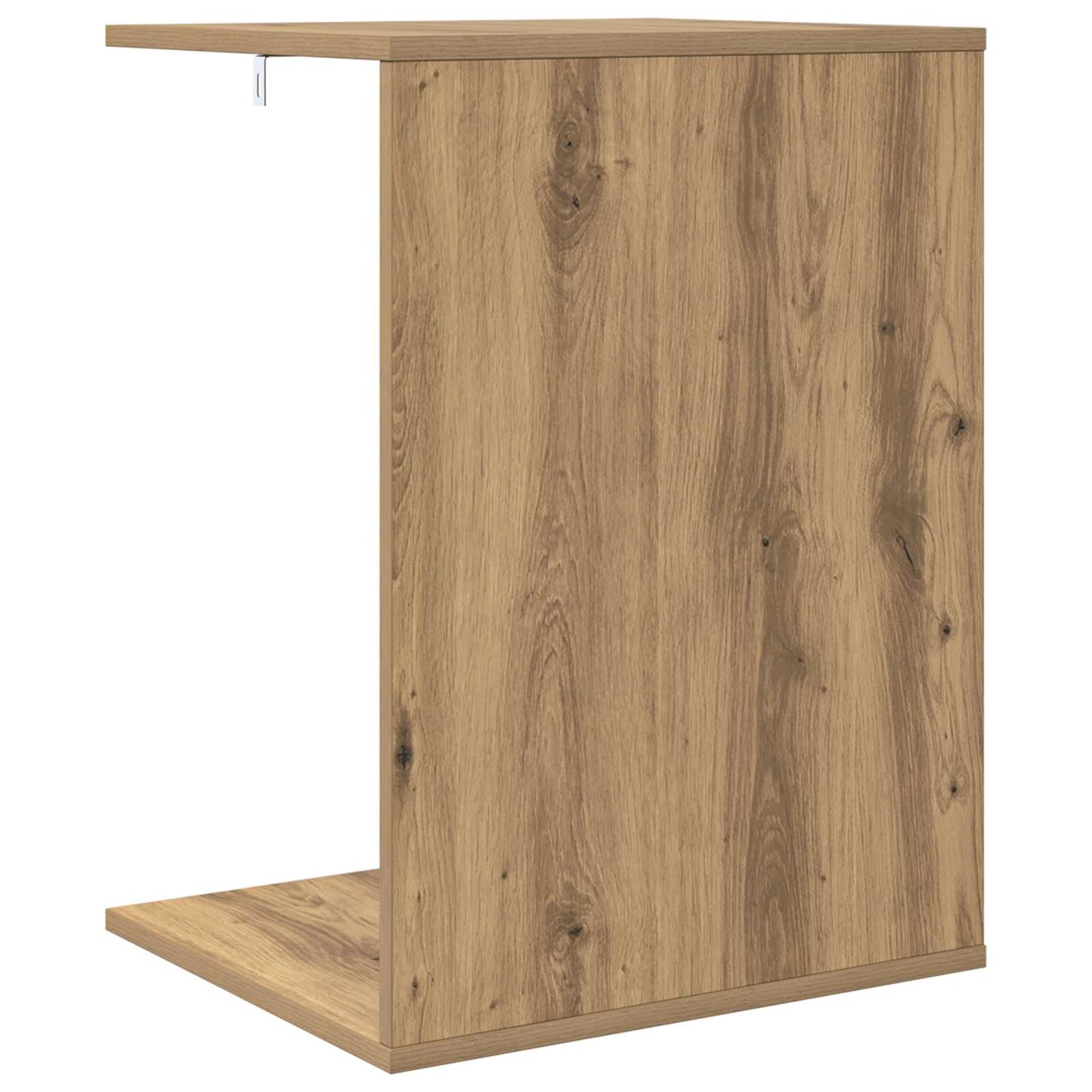 Bijzettafel Artisan Eiken 45 x 40 x 62,5 cm Bewerkt hout is nu te koop bij PeponiXL, paradijselijk wonen!
