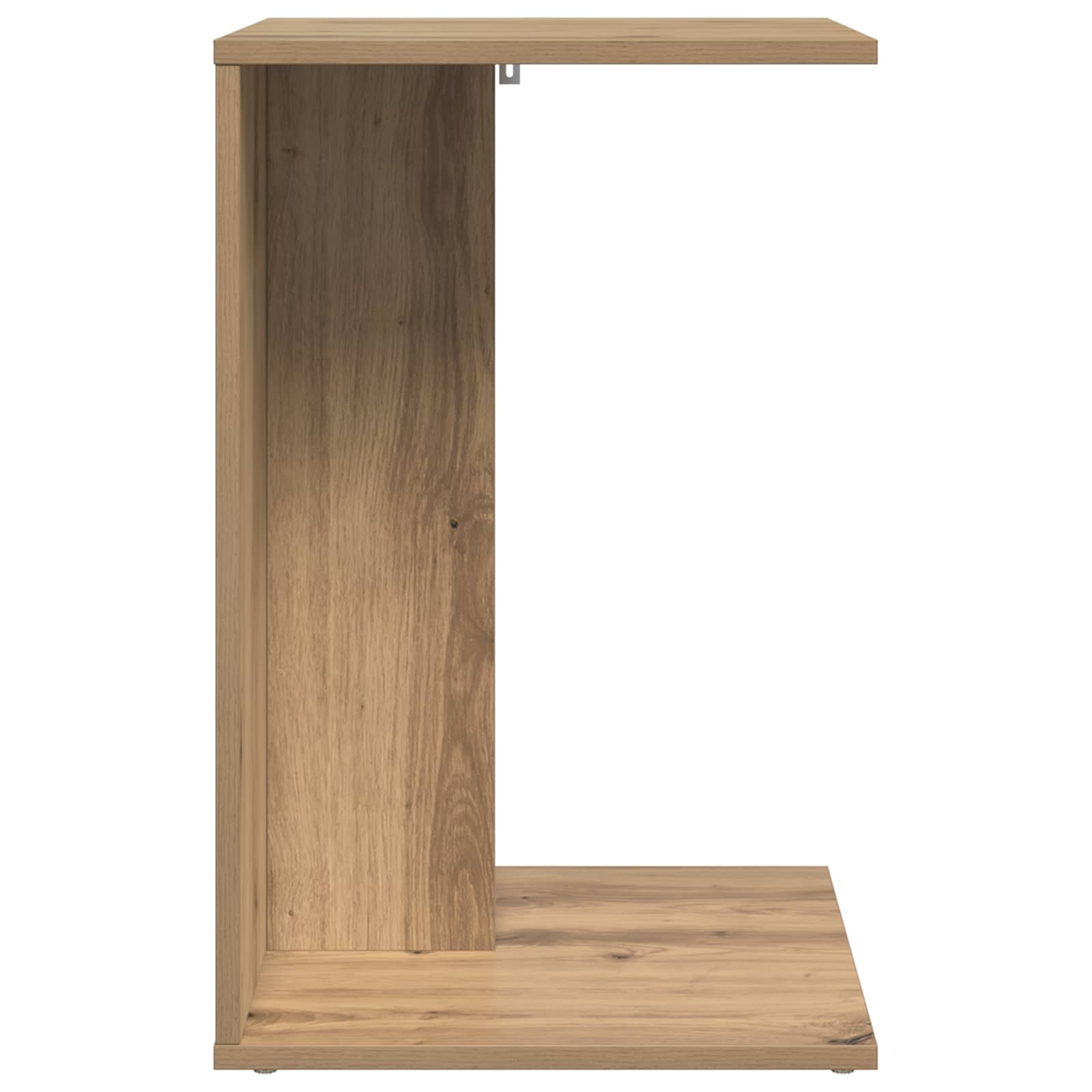 Bijzettafel Artisan Eiken 45 x 40 x 62,5 cm Bewerkt hout is nu te koop bij PeponiXL, paradijselijk wonen!