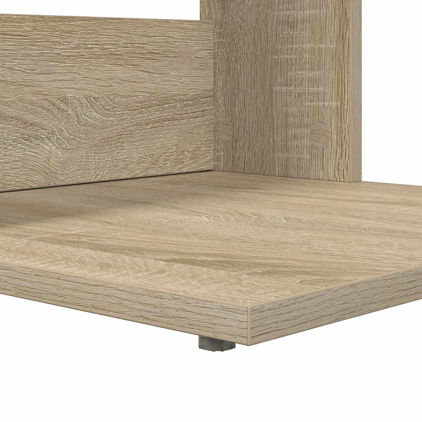 Bijzettafel Sonoma Eiken 40 x 38 x 62,5 cm Bewerkt hout is nu te koop bij PeponiXL, paradijselijk wonen!