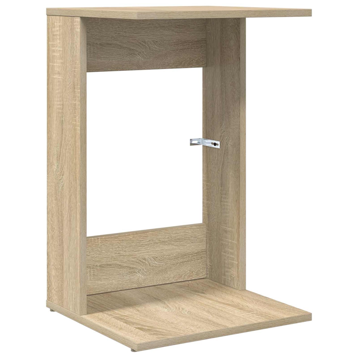 Bijzettafel Sonoma Eiken 40 x 38 x 62,5 cm Bewerkt hout is nu te koop bij PeponiXL, paradijselijk wonen!