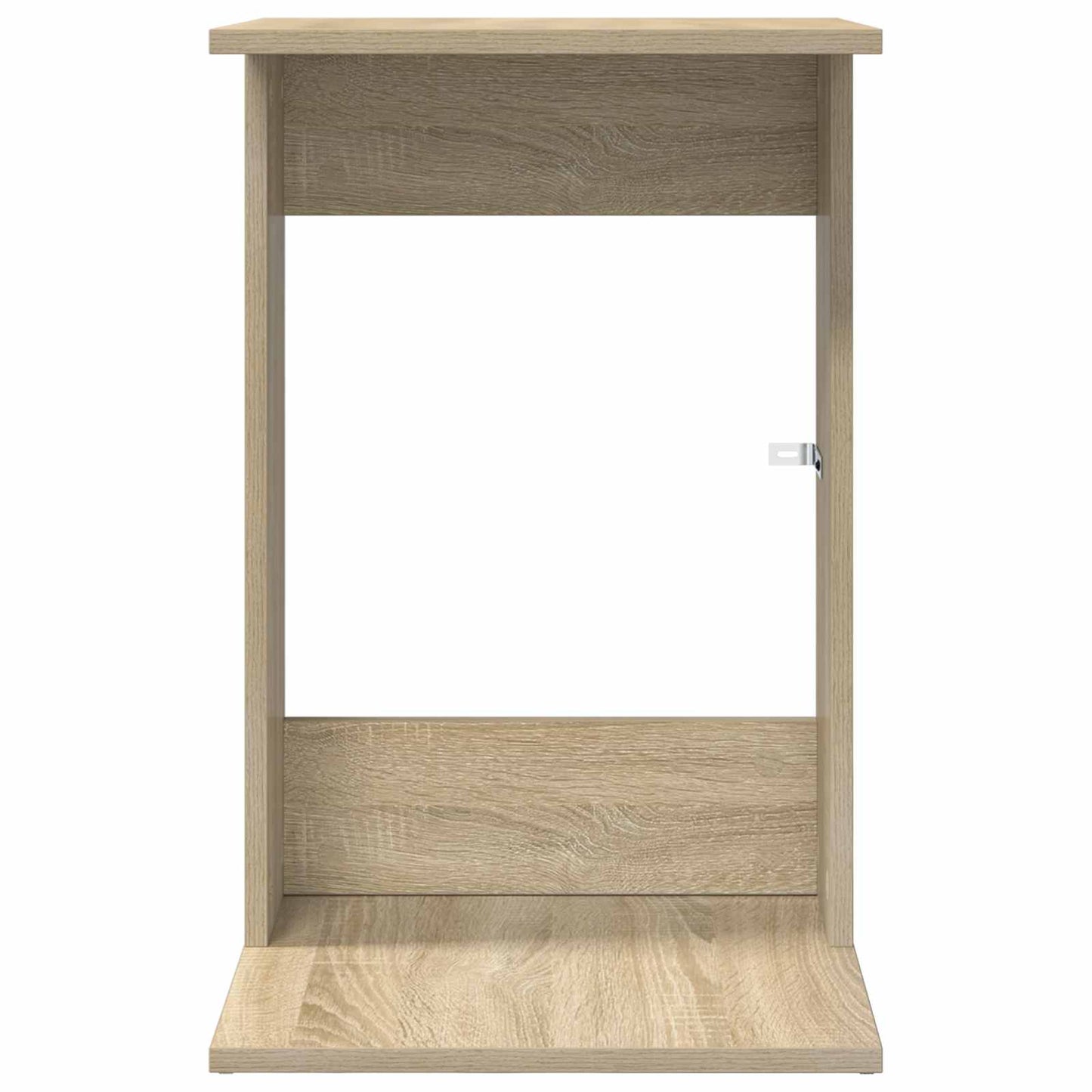Bijzettafel Sonoma Eiken 40 x 38 x 62,5 cm Bewerkt hout is nu te koop bij PeponiXL, paradijselijk wonen!