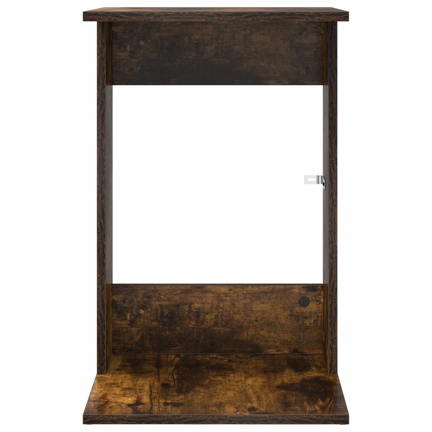 Bijzettafel Gerookt eiken 40 x 38 x 62,5 cm Bewerkt hout is nu te koop bij PeponiXL, paradijselijk wonen!
