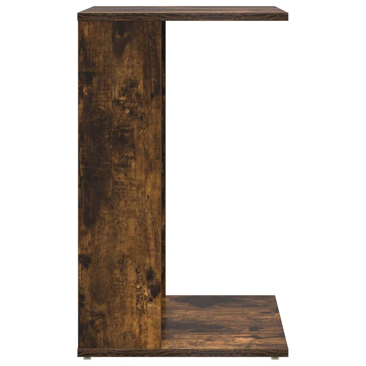 Bijzettafel Gerookt eiken 40 x 38 x 62,5 cm Bewerkt hout is nu te koop bij PeponiXL, paradijselijk wonen!