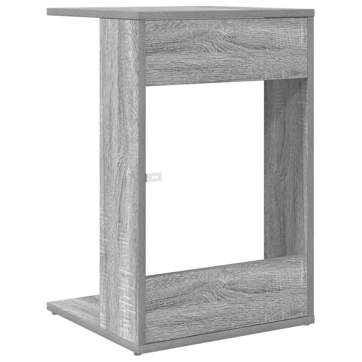 Bijzettafel Grijs Sonoma 40 x 38 x 62,5 cm Bewerkt hout is nu te koop bij PeponiXL, paradijselijk wonen!