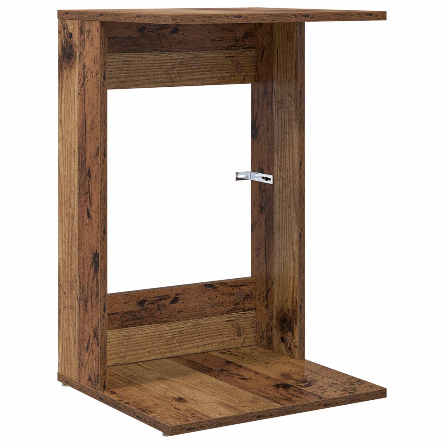 Bijzettafel Oudhout 40 x 38 x 62,5 cm Bewerkt hout is nu te koop bij PeponiXL, paradijselijk wonen!