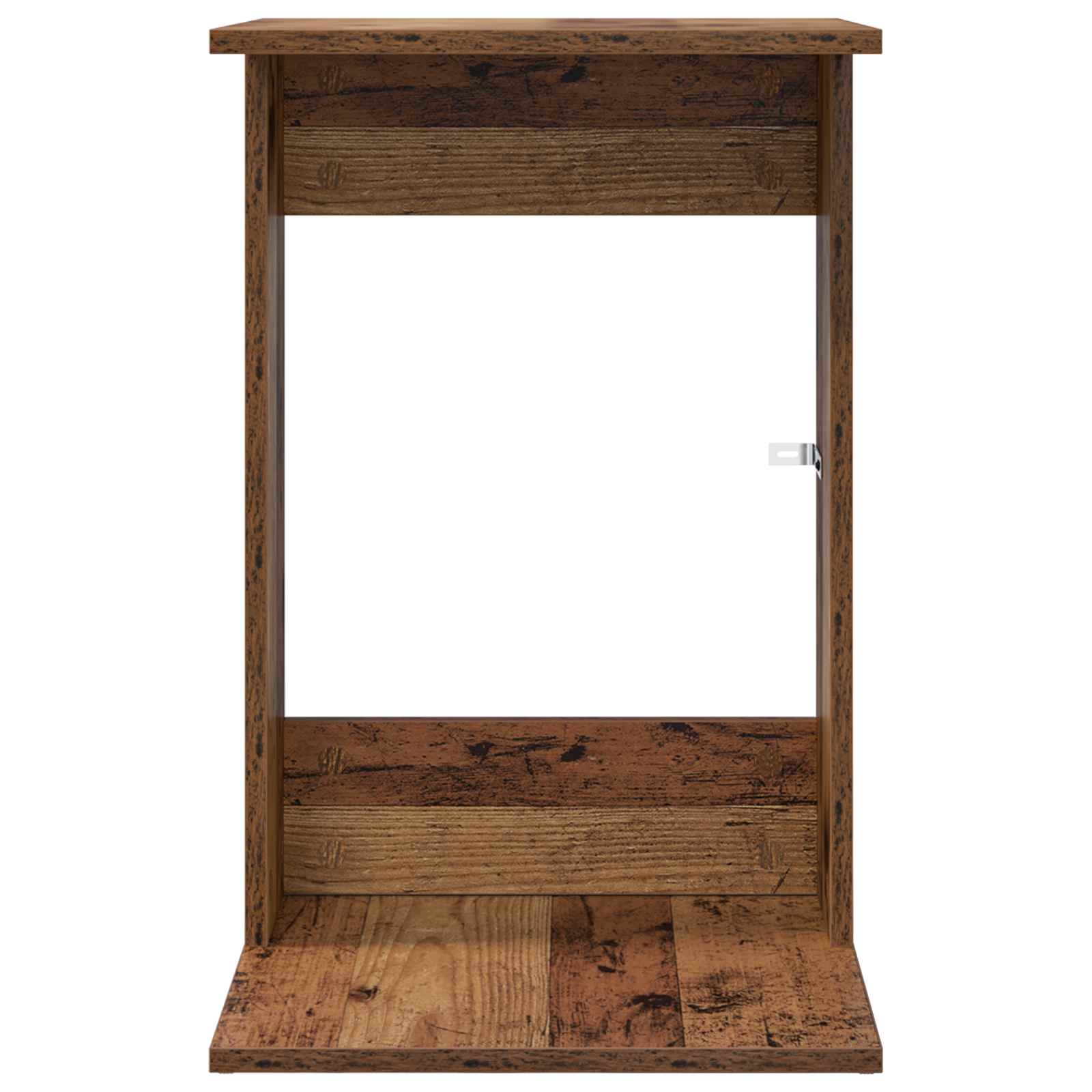 Bijzettafel Oudhout 40 x 38 x 62,5 cm Bewerkt hout is nu te koop bij PeponiXL, paradijselijk wonen!