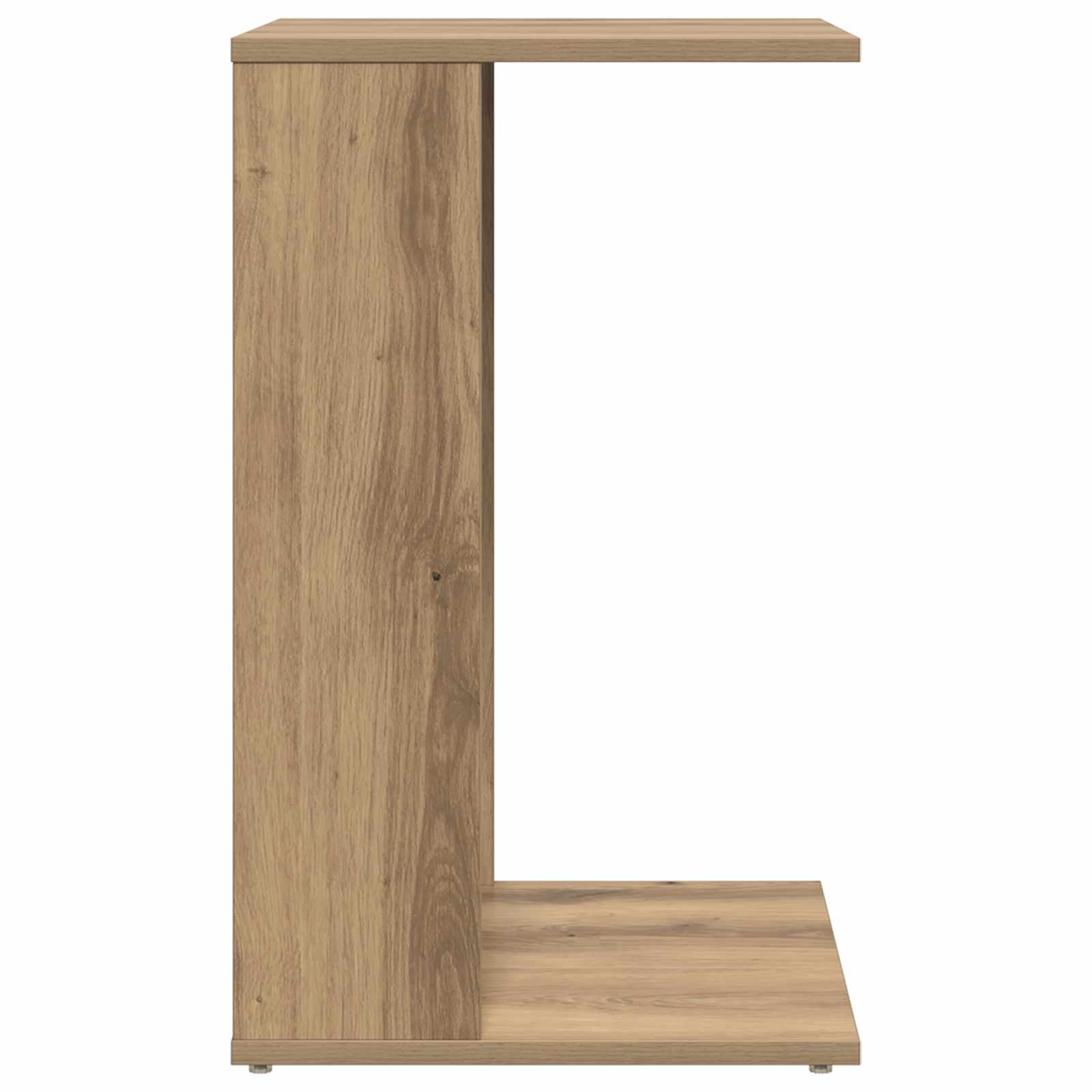 Bijzettafel Artisan Eiken 40 x 38 x 62,5 cm Bewerkt hout is nu te koop bij PeponiXL, paradijselijk wonen!
