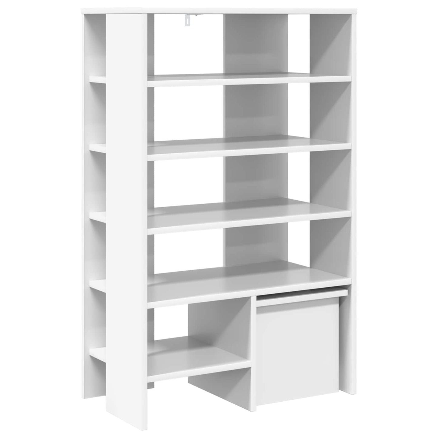 Schoenenkast met plank met opslag 2 pcs Wit Bewerkt hout is nu te koop bij PeponiXL, paradijselijk wonen!