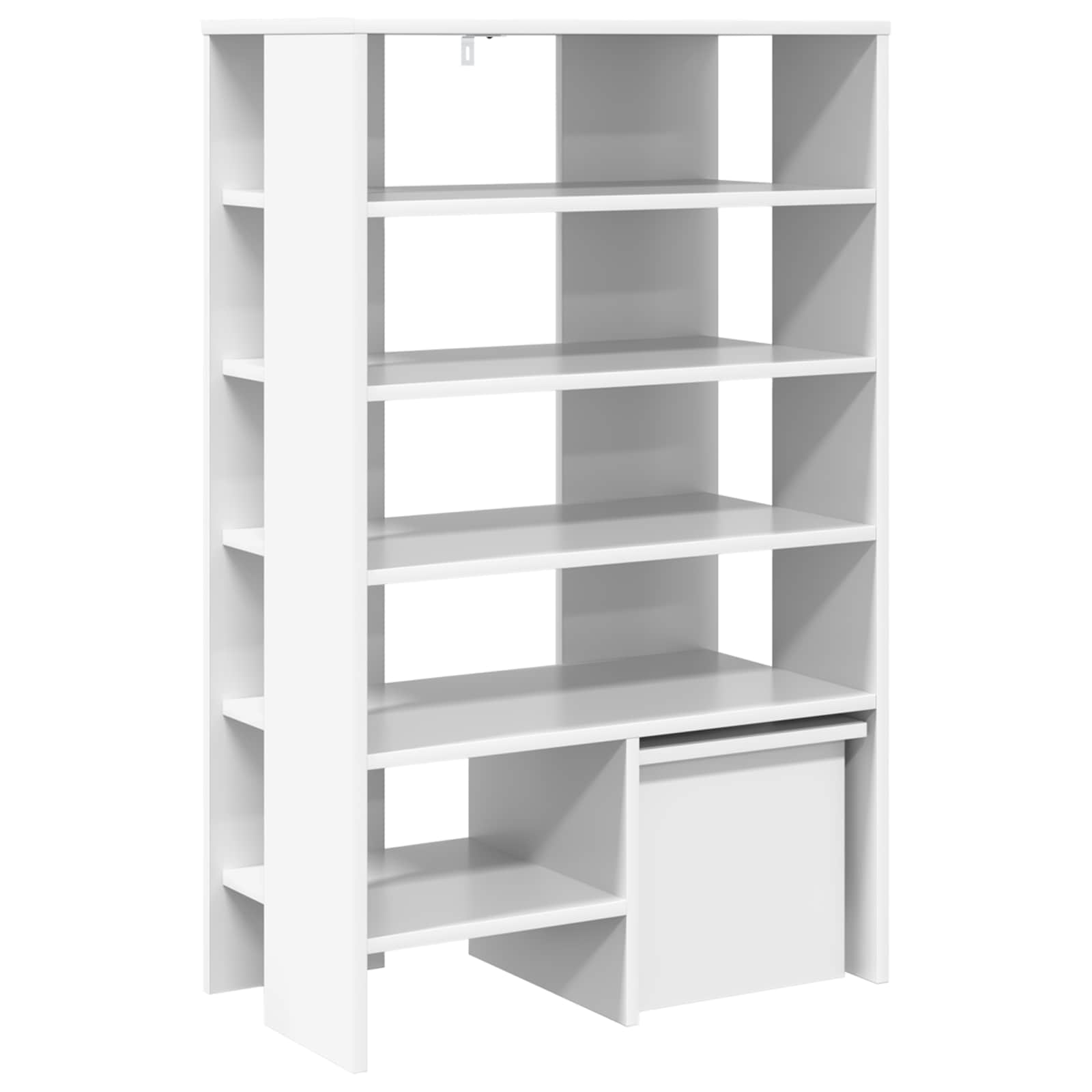 Schoenenkast met plank met opslag 2 pcs Wit Bewerkt hout is nu te koop bij PeponiXL, paradijselijk wonen!