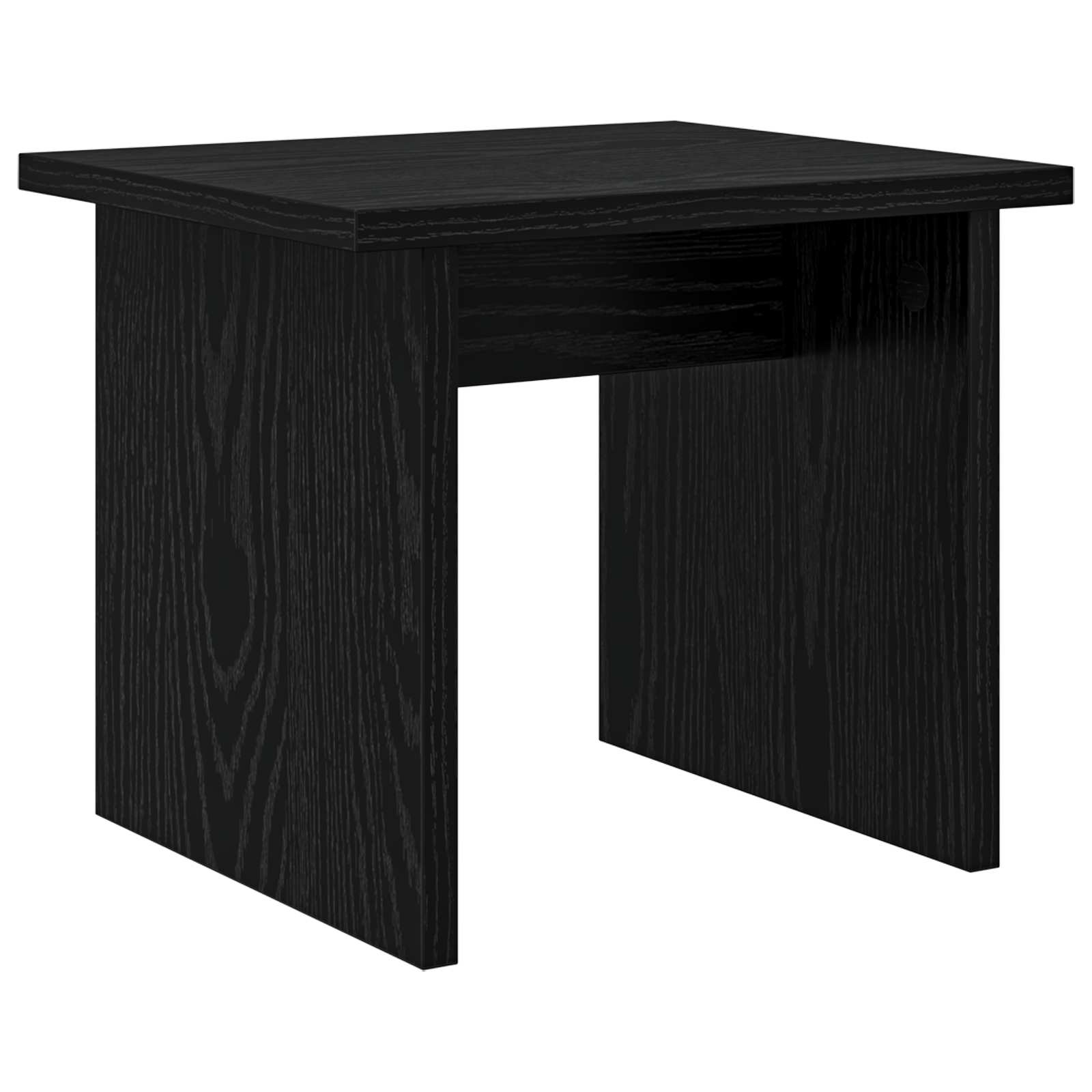 Schoenenkast met plank 2 pcs Zwart Eiken Bewerkt hout is nu te koop bij PeponiXL, paradijselijk wonen!