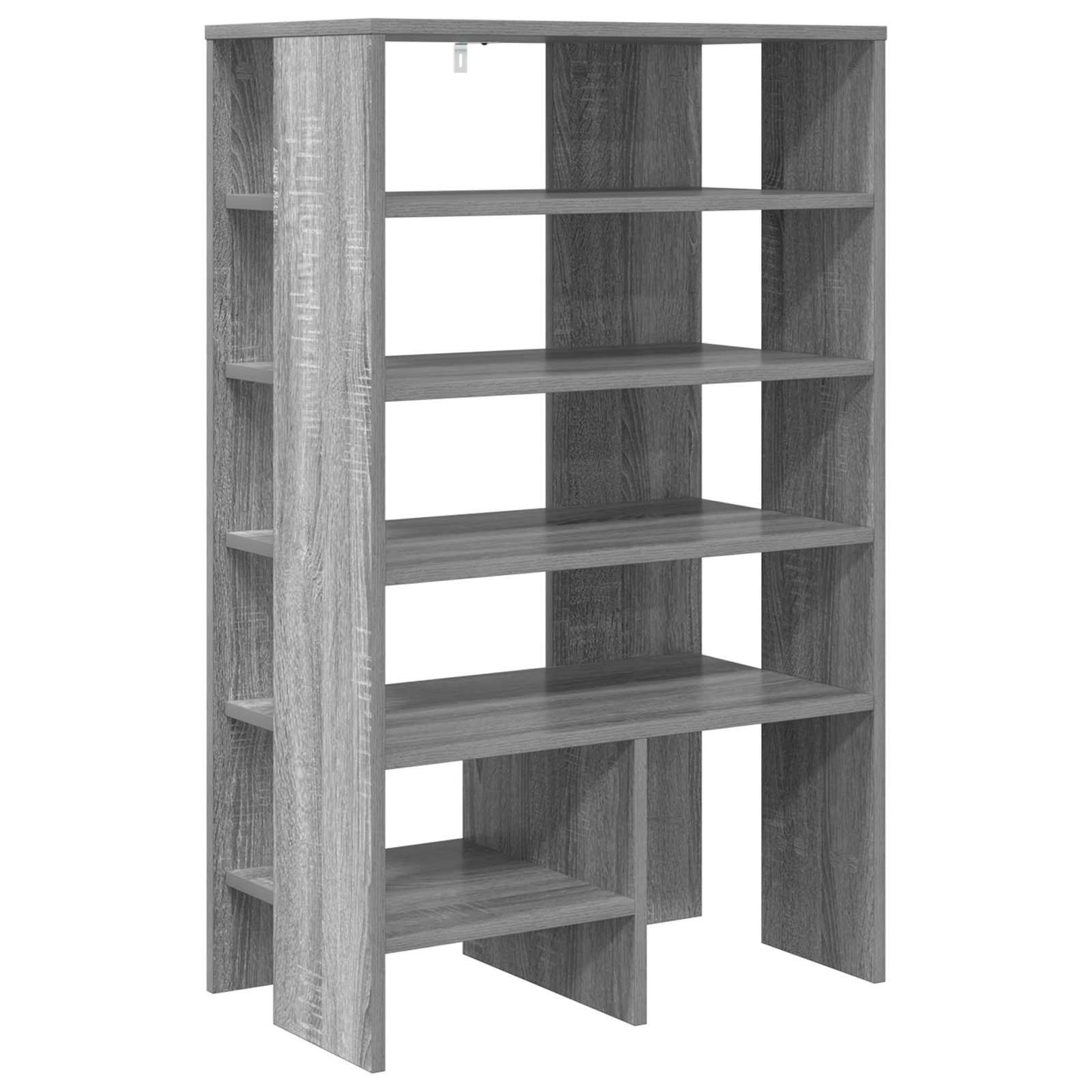 Schoenenkast met plank 2 pcs Grijs Sonoma Bewerkt hout is nu te koop bij PeponiXL, paradijselijk wonen!