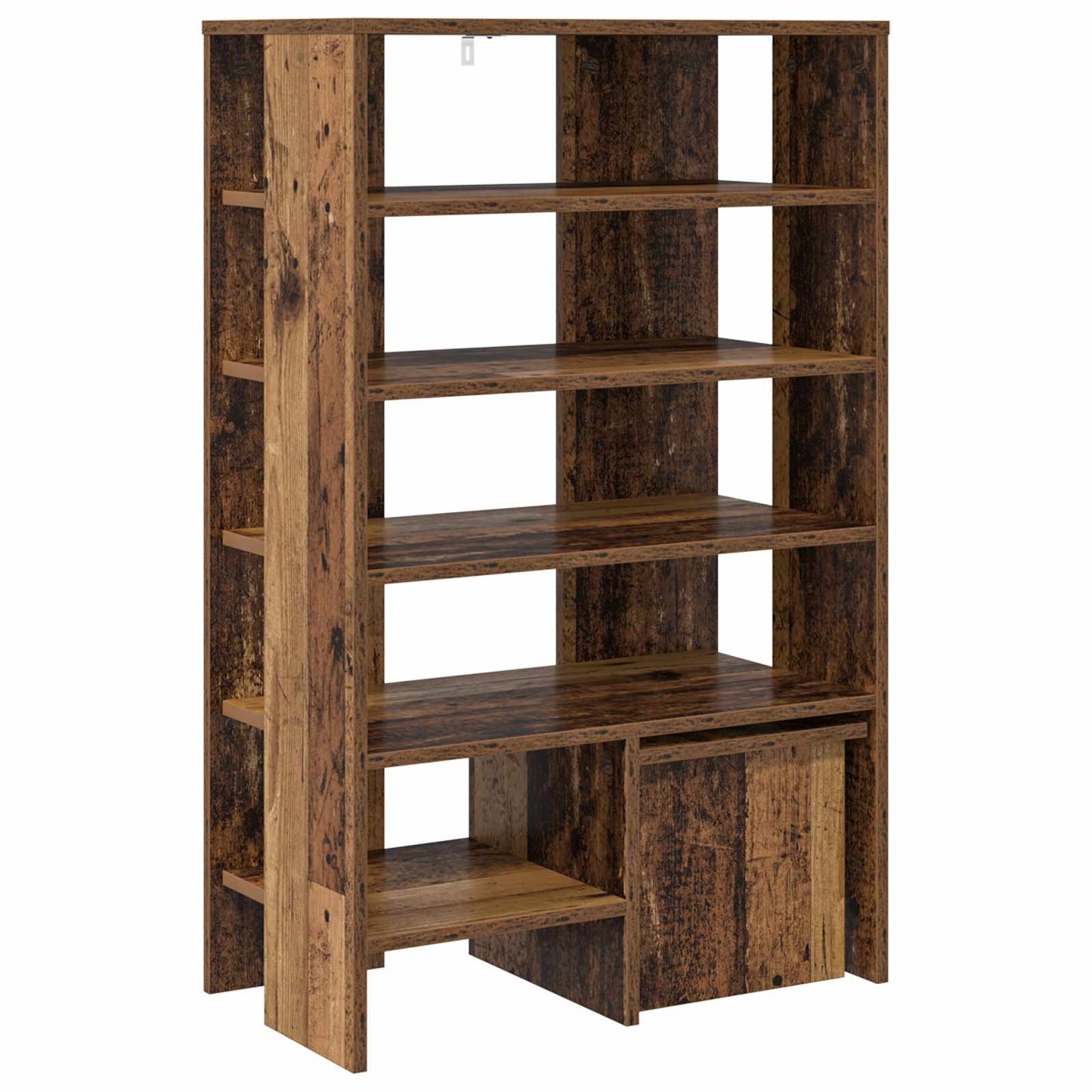 Schoenenkast met plank met opslag 2 pcs Oudhout Bewerkt hout is nu te koop bij PeponiXL, paradijselijk wonen!