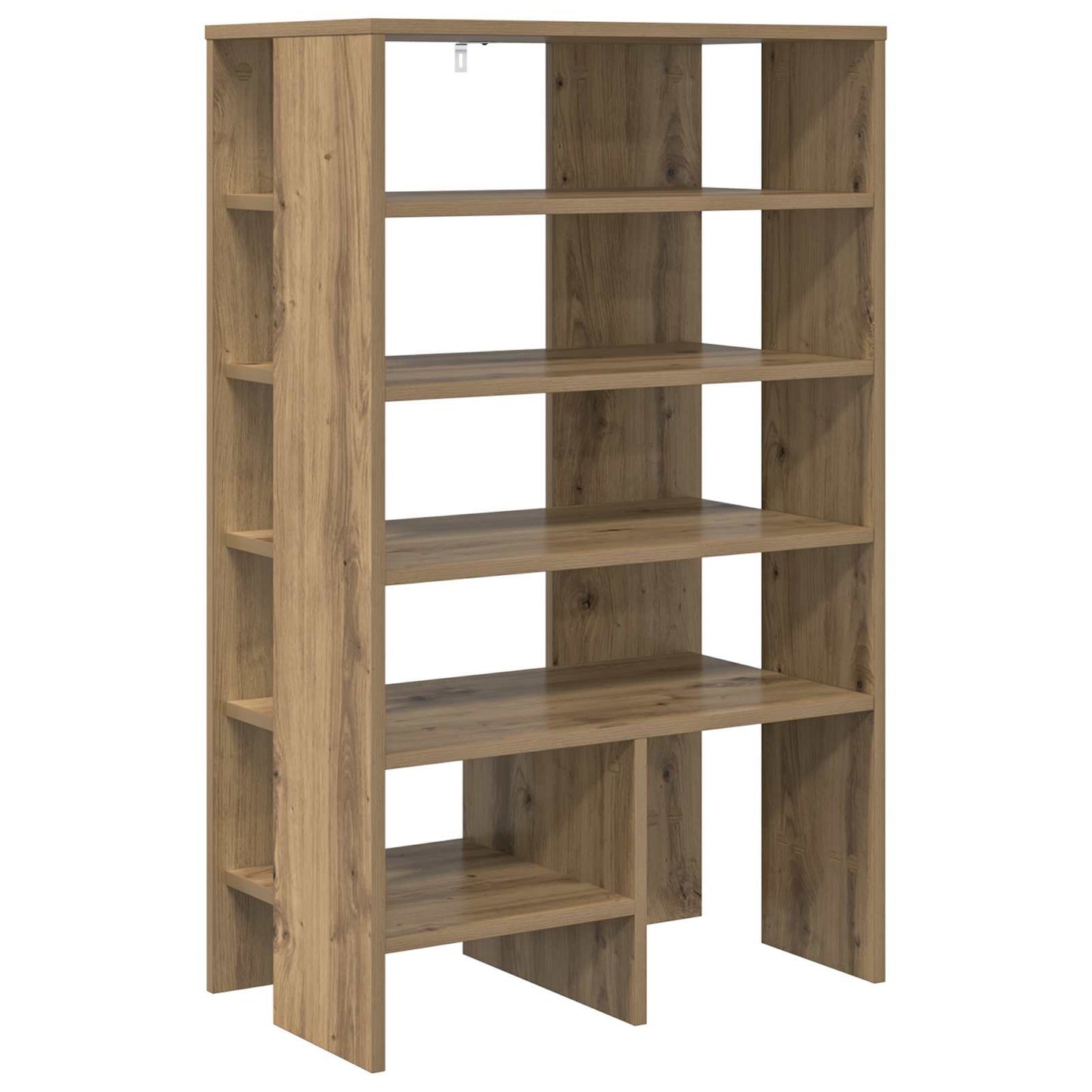 Schoenenkast met plank 2 pcs Artisan Eiken Bewerkt hout is nu te koop bij PeponiXL, paradijselijk wonen!