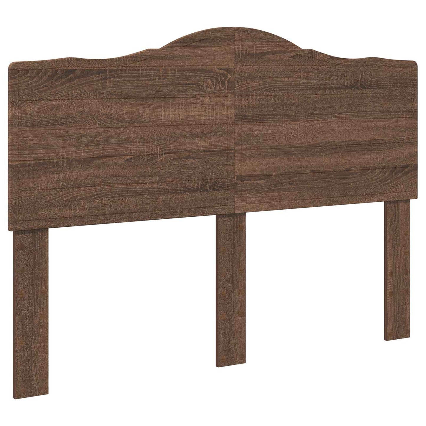 Bedframe Bruin Eiken 140 x 200 cm Massief grenenhout is nu te koop bij PeponiXL, paradijselijk wonen!
