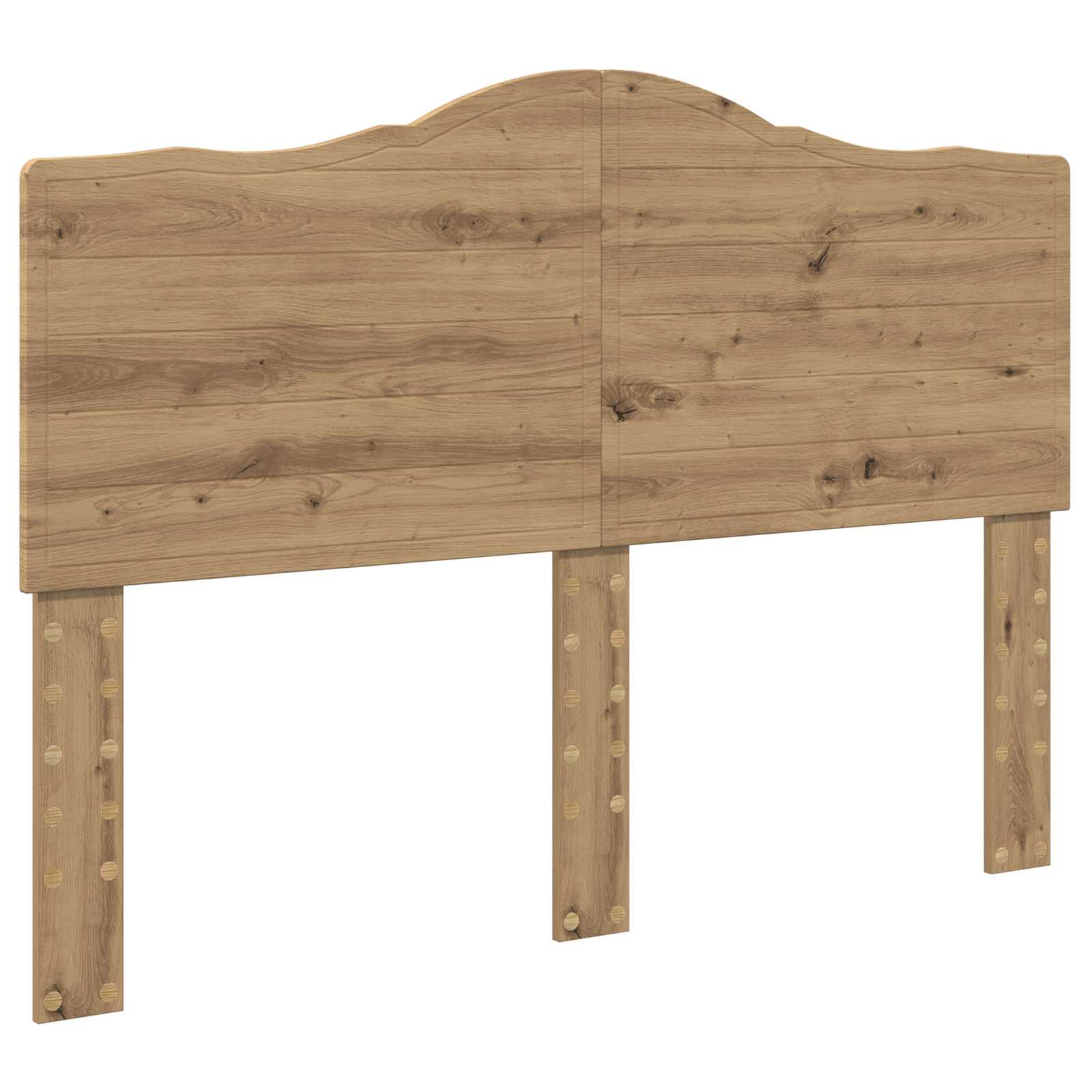Bedframe Ambachtelijk eiken 140 x 190 cm Massief grenenhout is nu te koop bij PeponiXL, paradijselijk wonen!