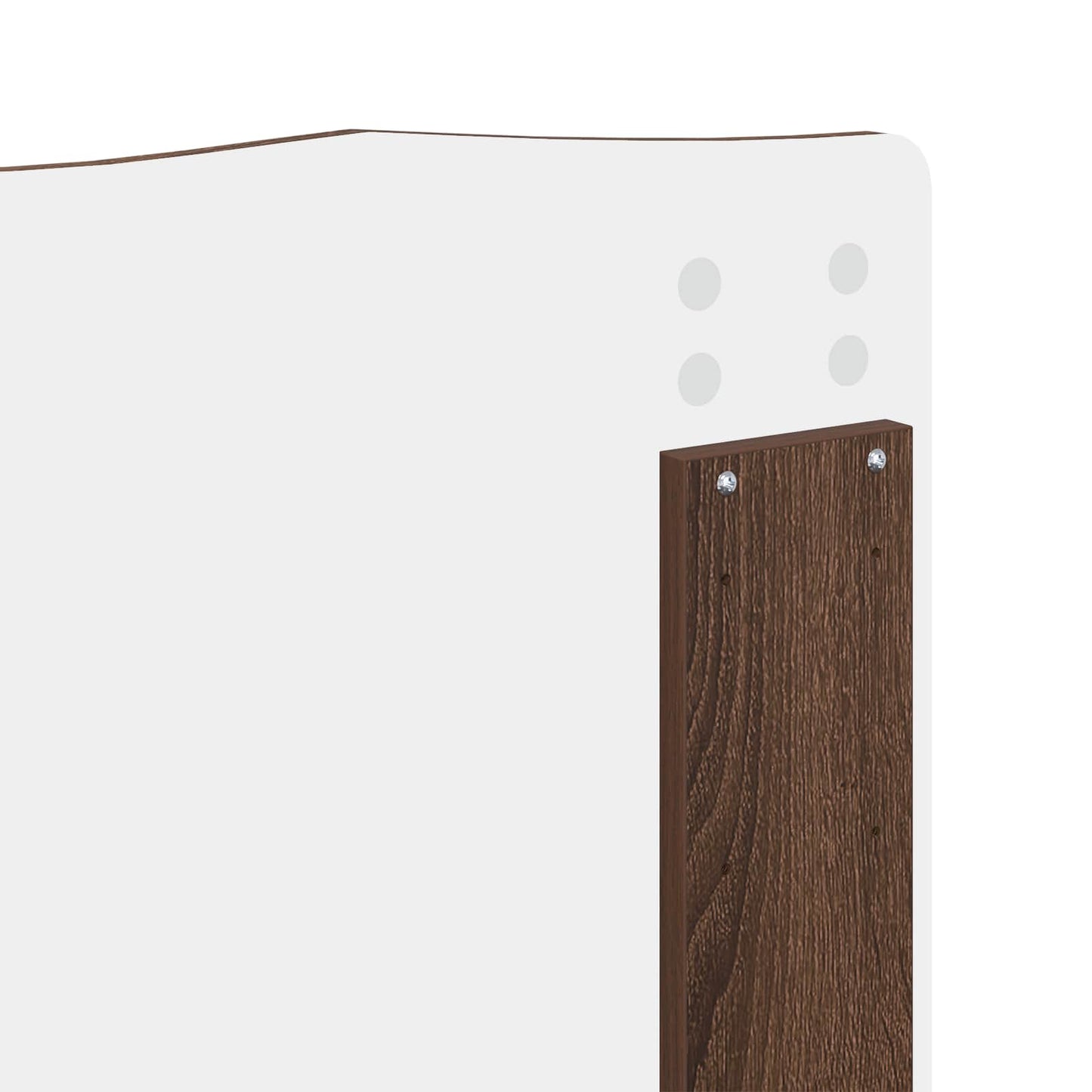 Bedframe Bruin Eiken 120 x 200 cm Massief grenenhout is nu te koop bij PeponiXL, paradijselijk wonen!