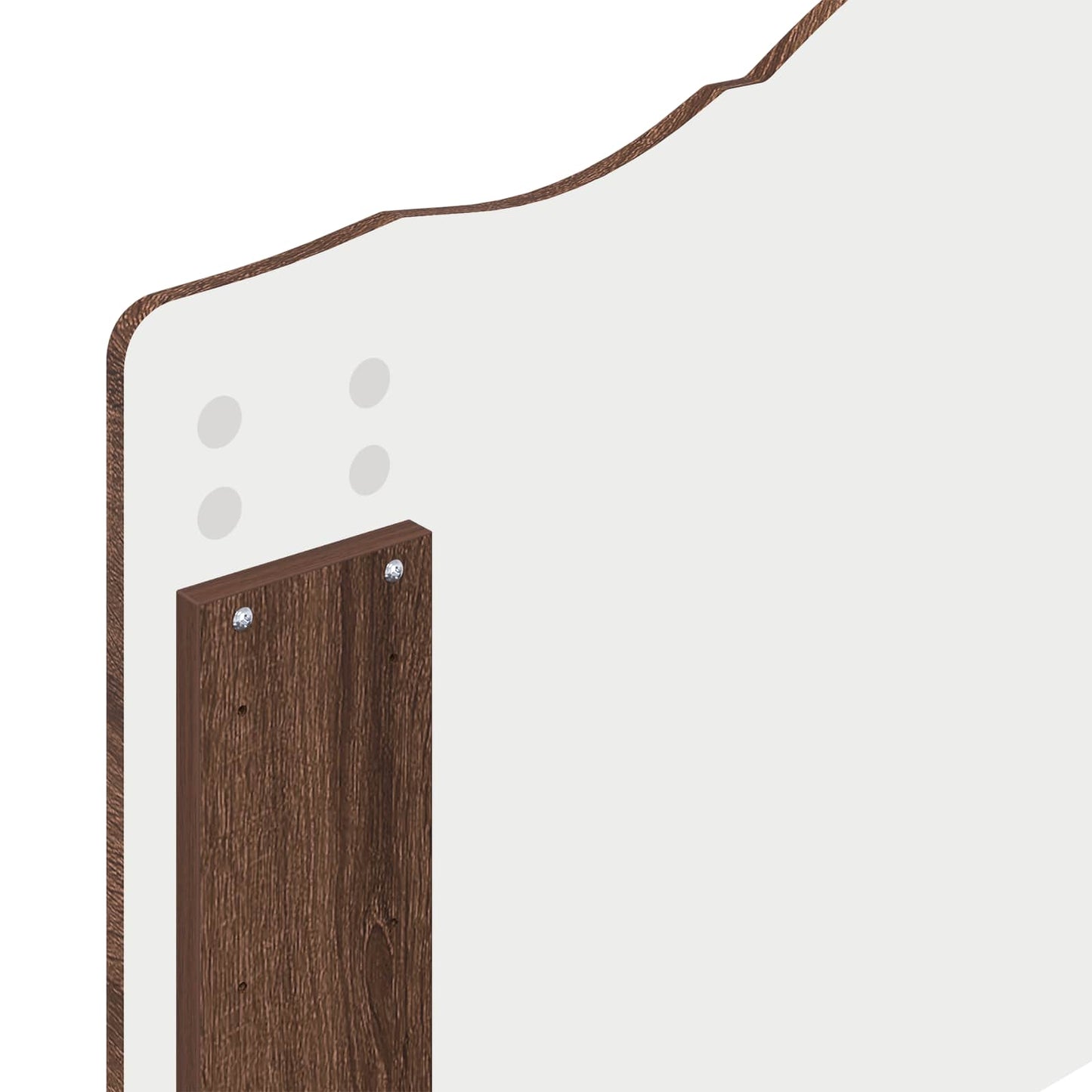 Bedframe Bruin Eiken 75 x 190 cm Massief grenenhout is nu te koop bij PeponiXL, paradijselijk wonen!